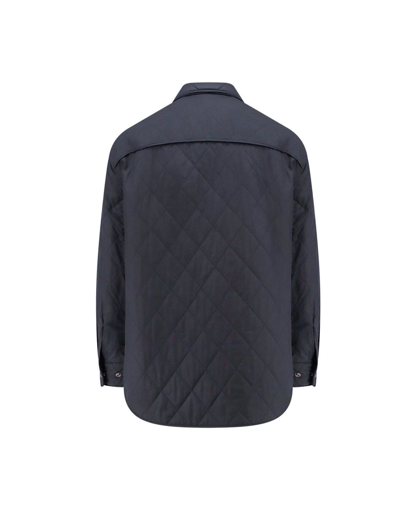 Stud Detailed Zip-up Jacket - 2