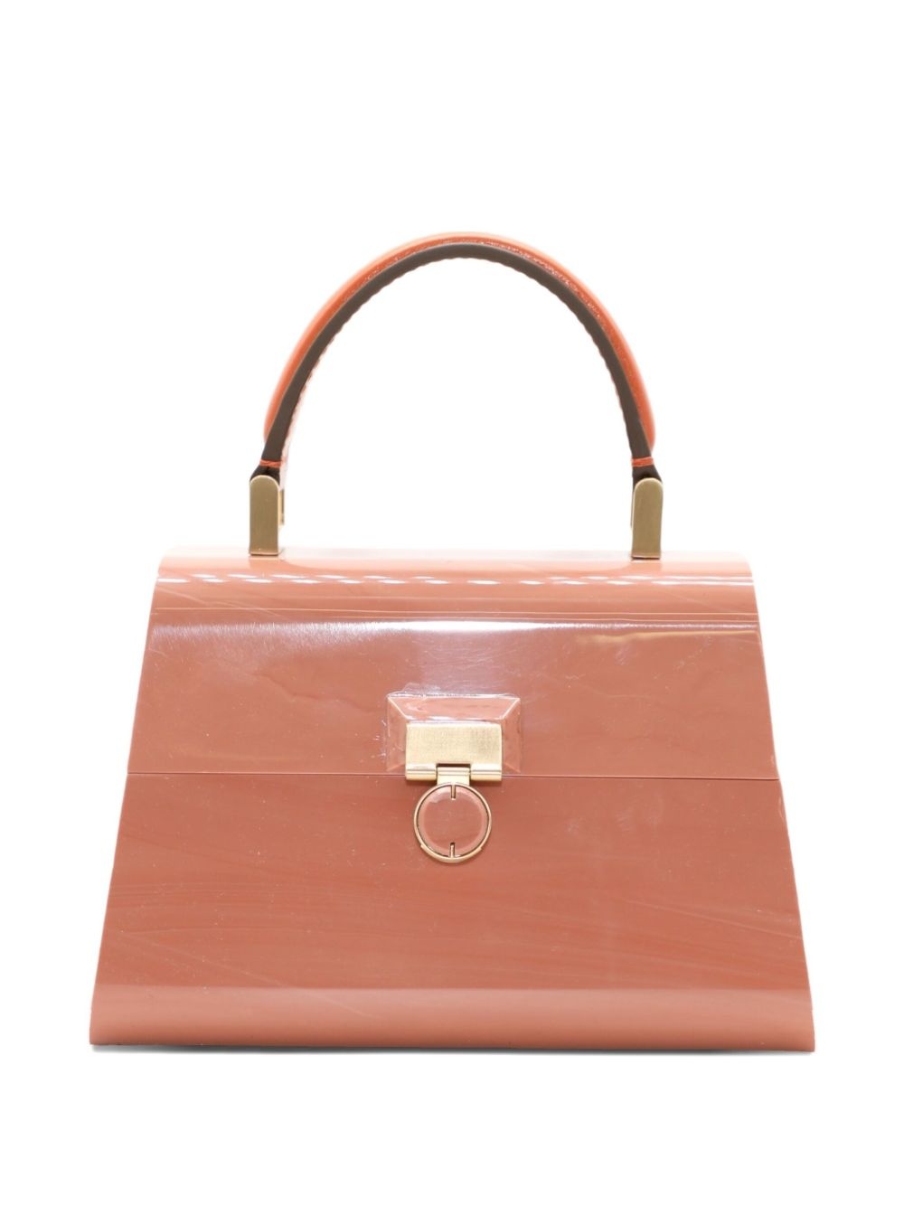 mini Sybil leather tote bag - 1