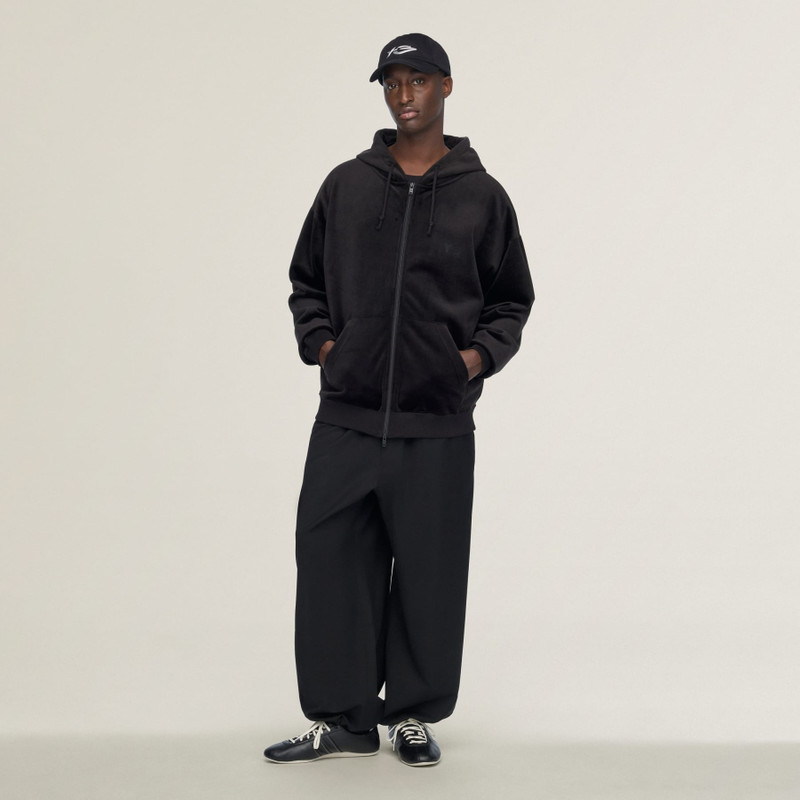 Y-3 VELVET CORDUROY ZIPPER HOODIE 5
