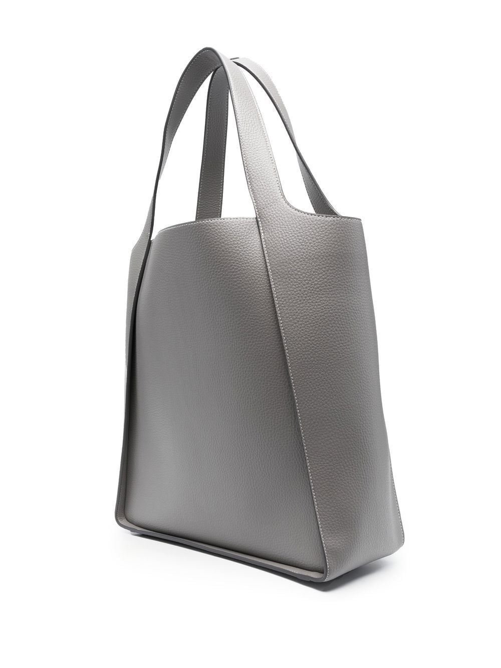 perforated logo tote bag - 4