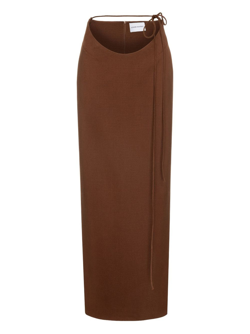 cut-out maxi skirt 1