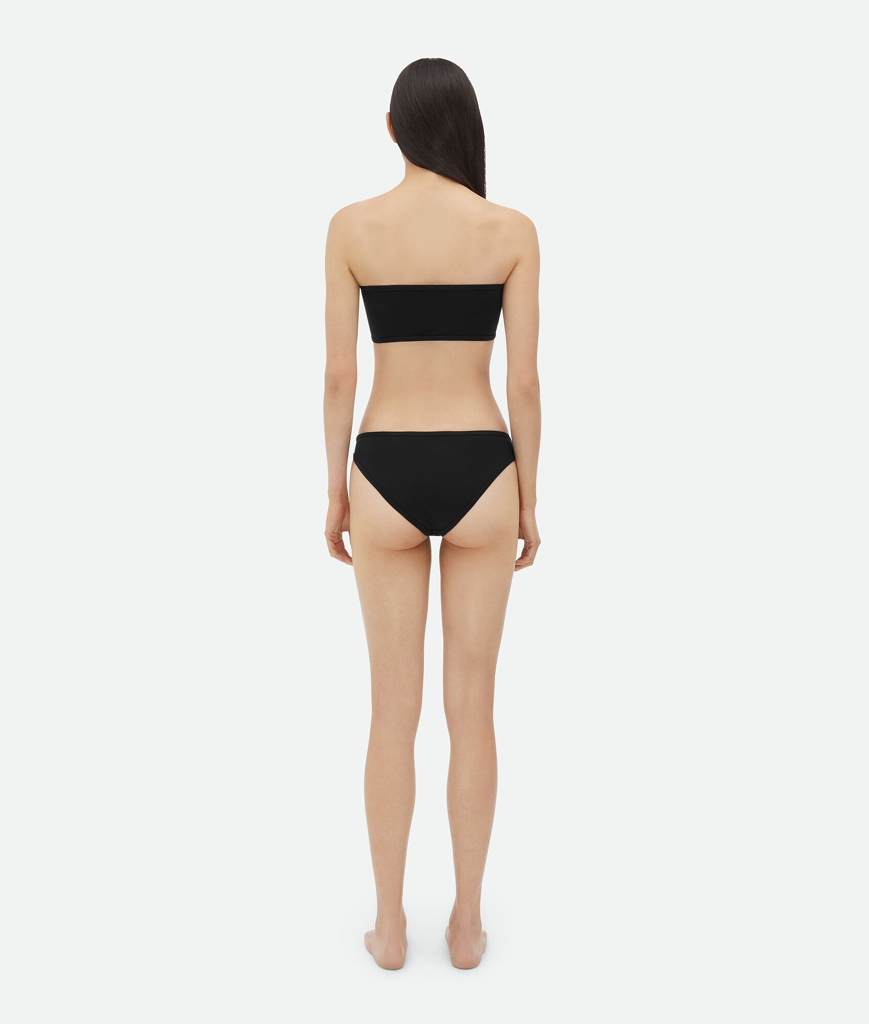 Stretch Nylon Bikini With Knot Ring - 3