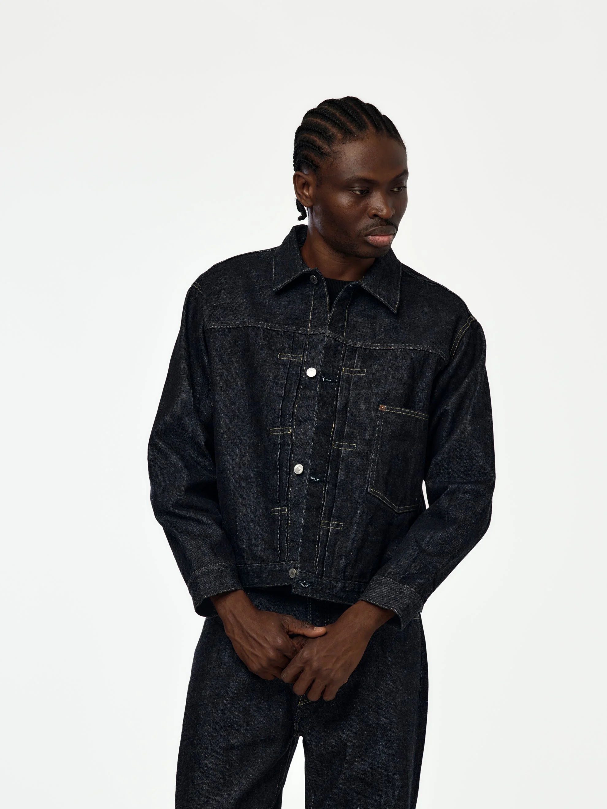 1ST TYPE DENIM JACKET (ONE WASH) SIS - 1