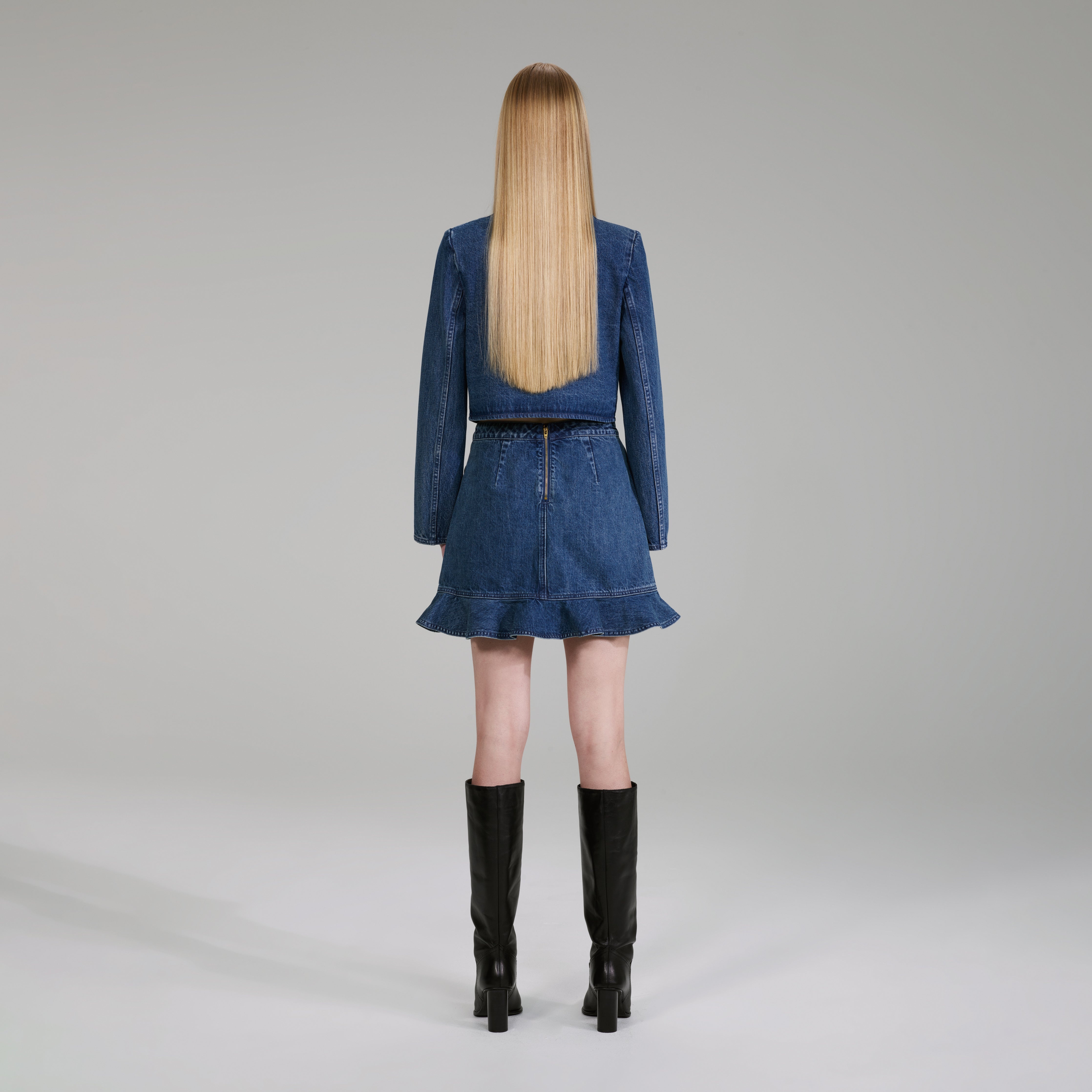 Dark Wash Denim Jacket - 3