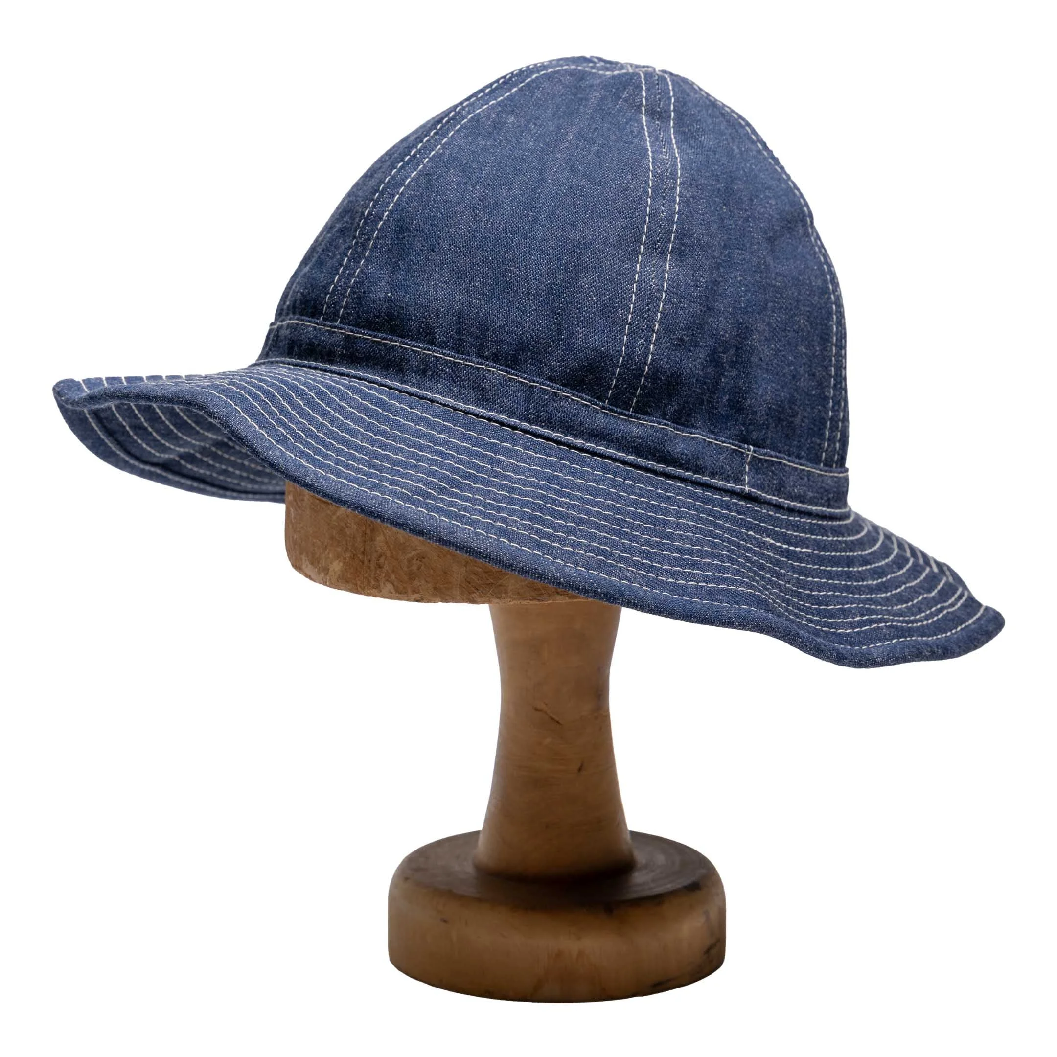 The Real McCoy's Hat, Working, Denim, Blue - 1