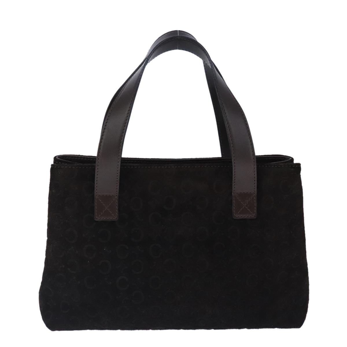 CELINE C Macadam Canvas Hand Bag Brown - 13