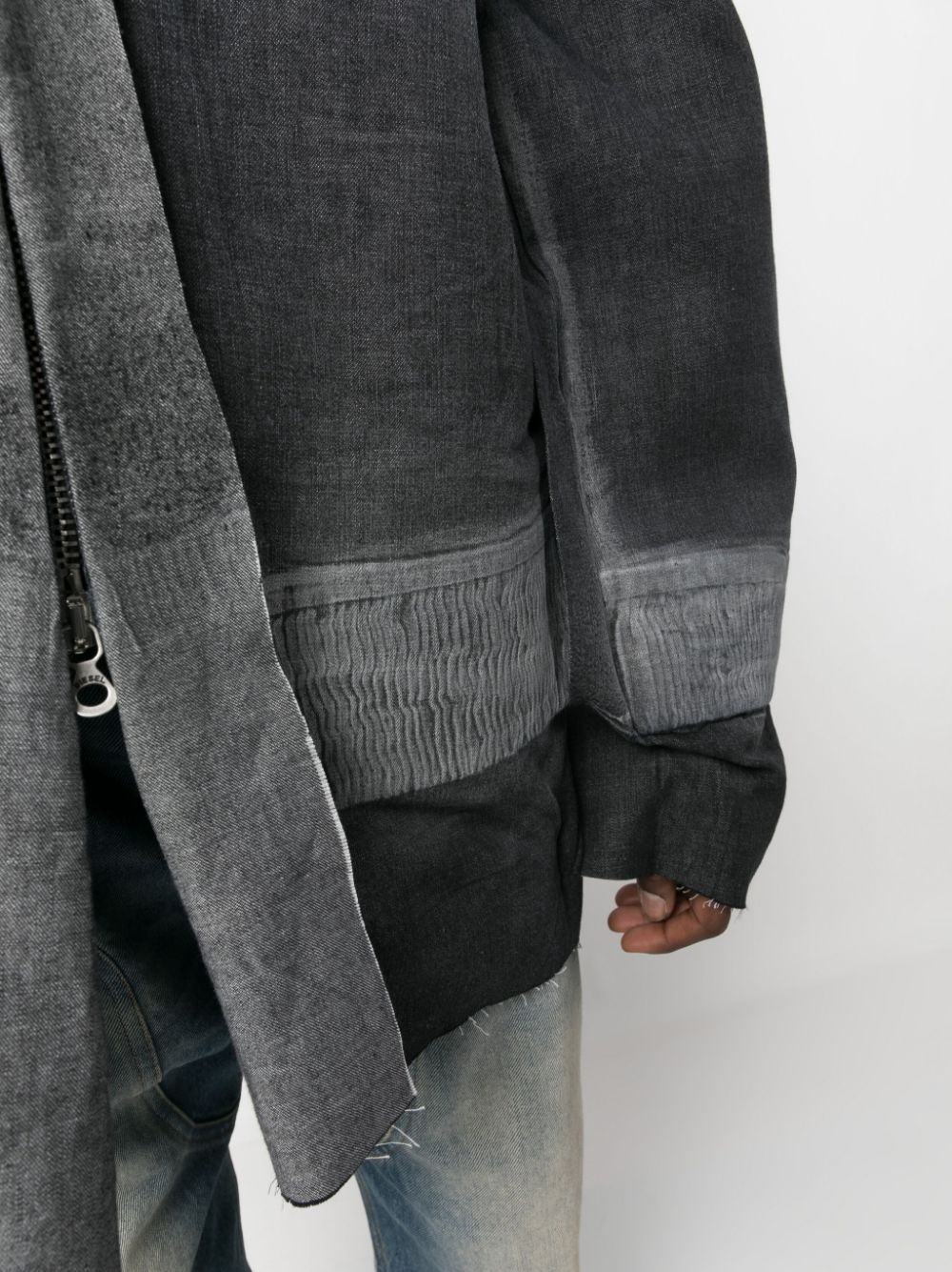 oversized denim jacket - 5
