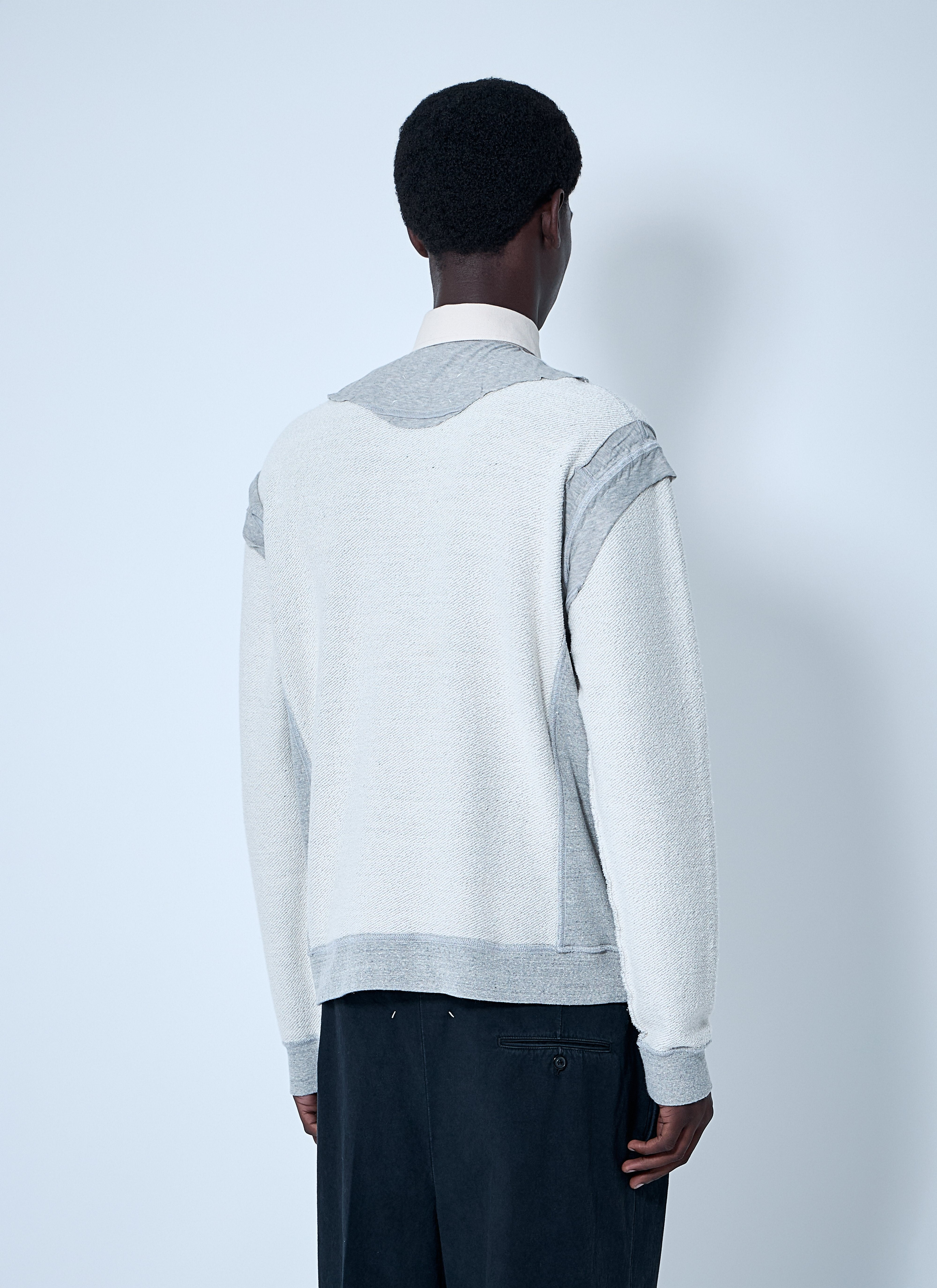Maison Margiela Men Collard Sweatshirt - 4