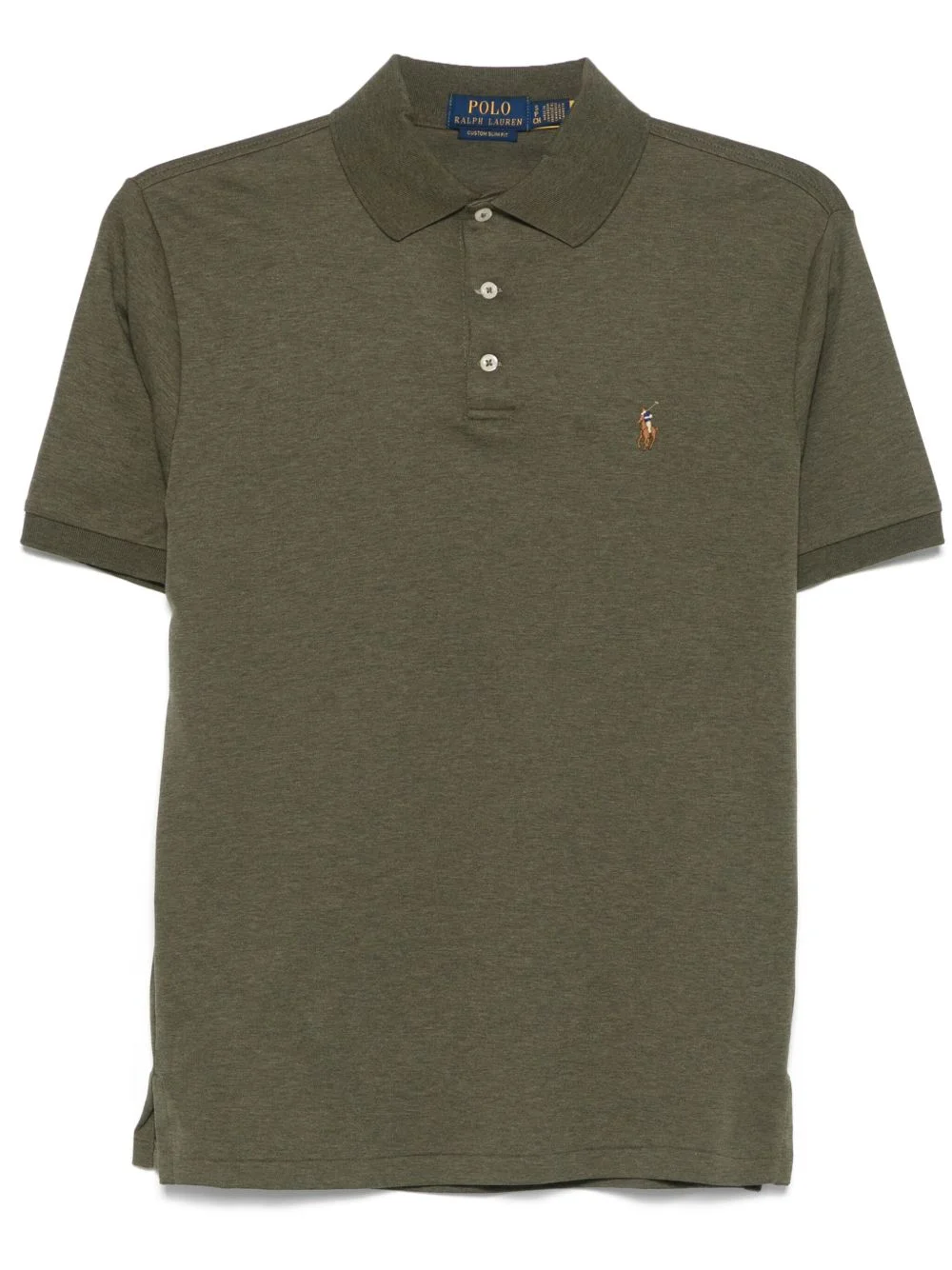 Polo Pony-embroidered polo shirt - 1