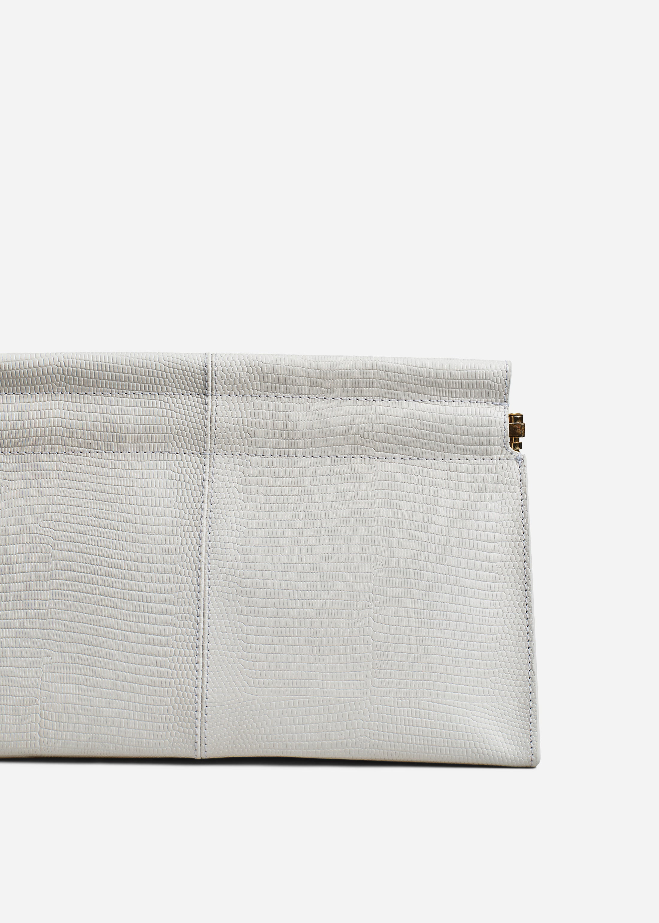 Small Clutch in Ivory - 3