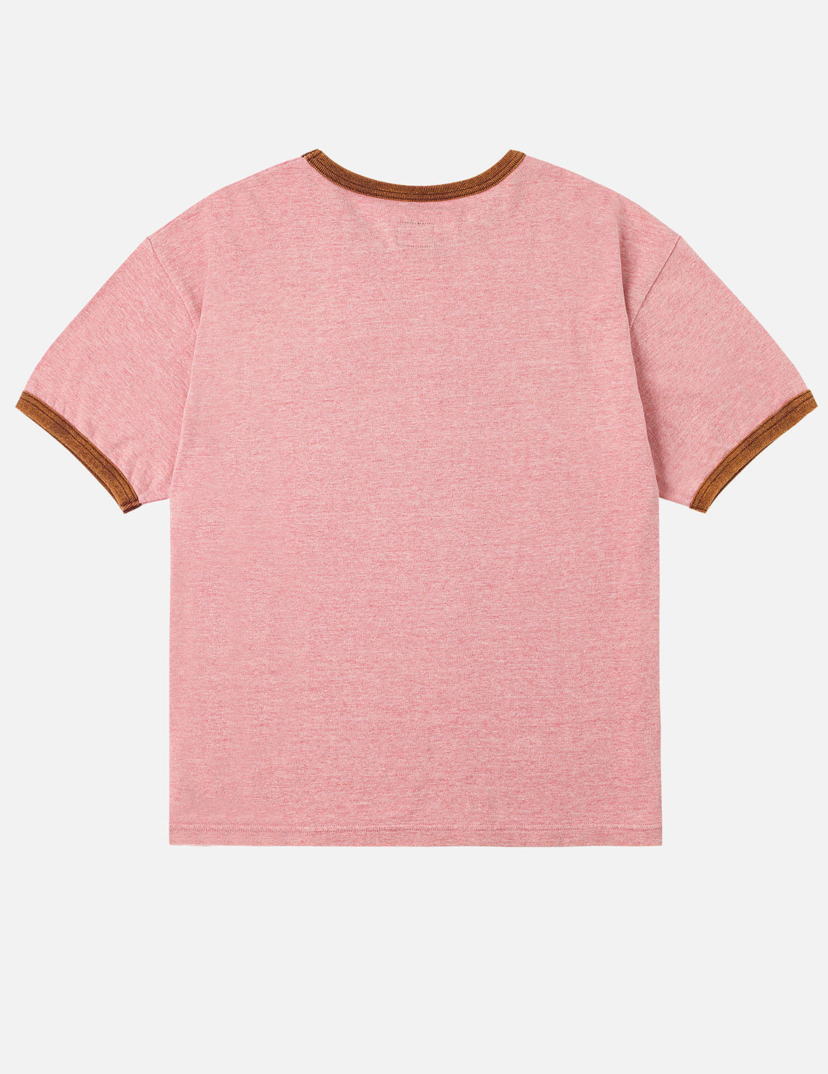 Washed Seagull and Logo Print Regular Fit Ringer T-shirt - 2
