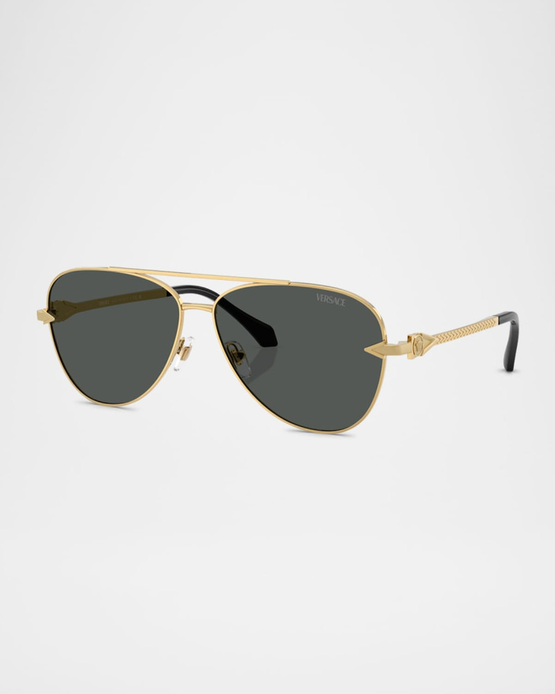 Men's VE2283 Aviator Sunglasses 3