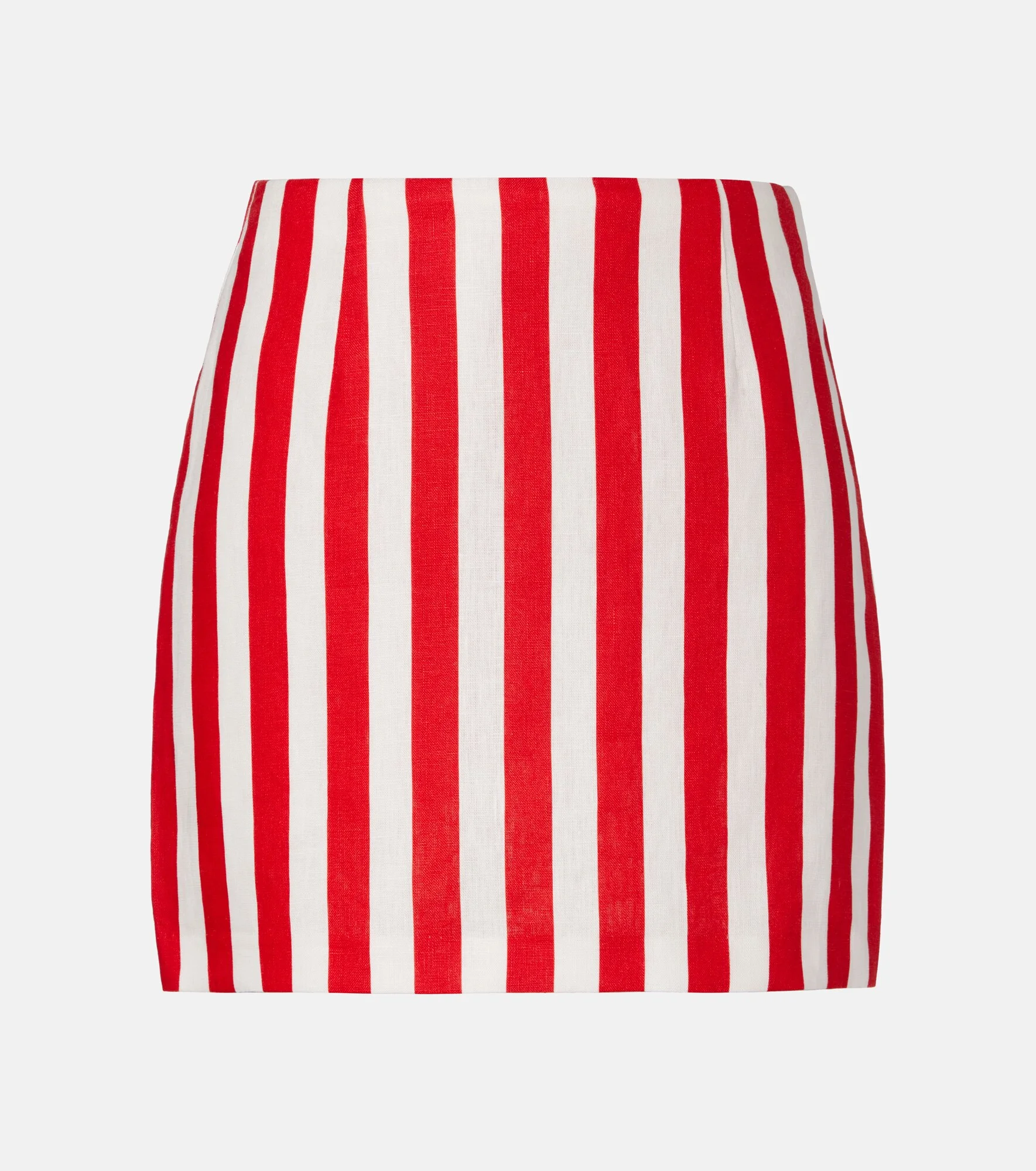 Alice stripped linen miniskirt - 1