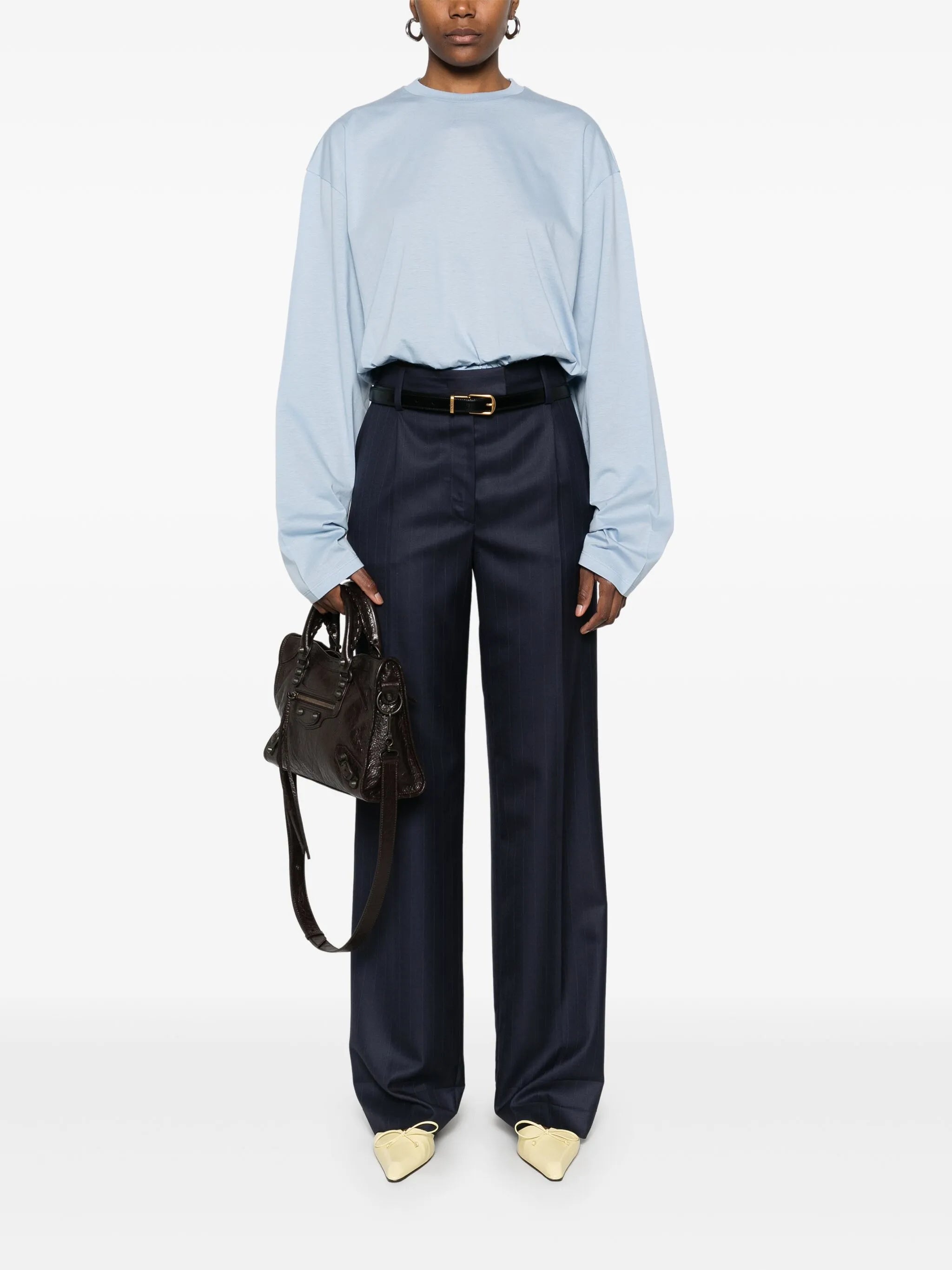 Pinstripe Trousers - 4