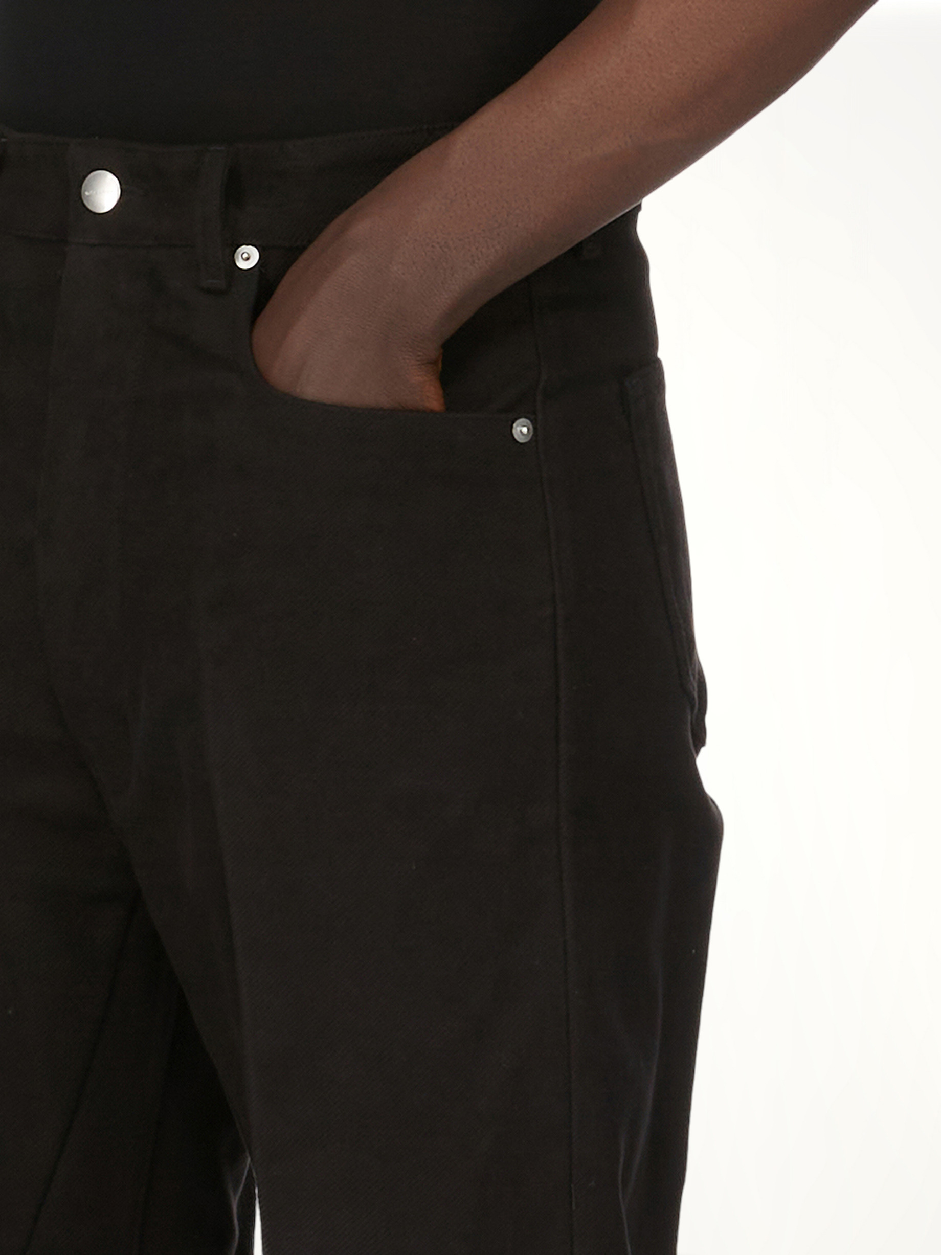 Geth Jeans in Black - 6