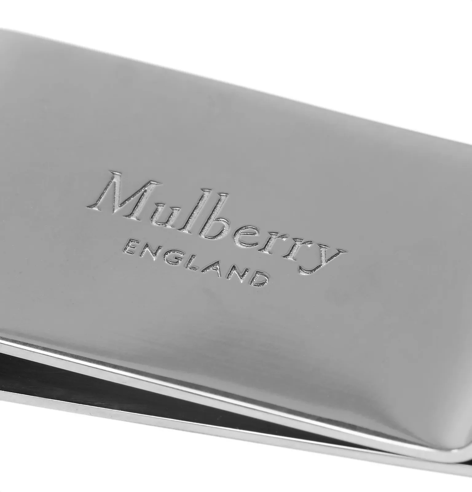 Silver-Tone Money Clip - 3