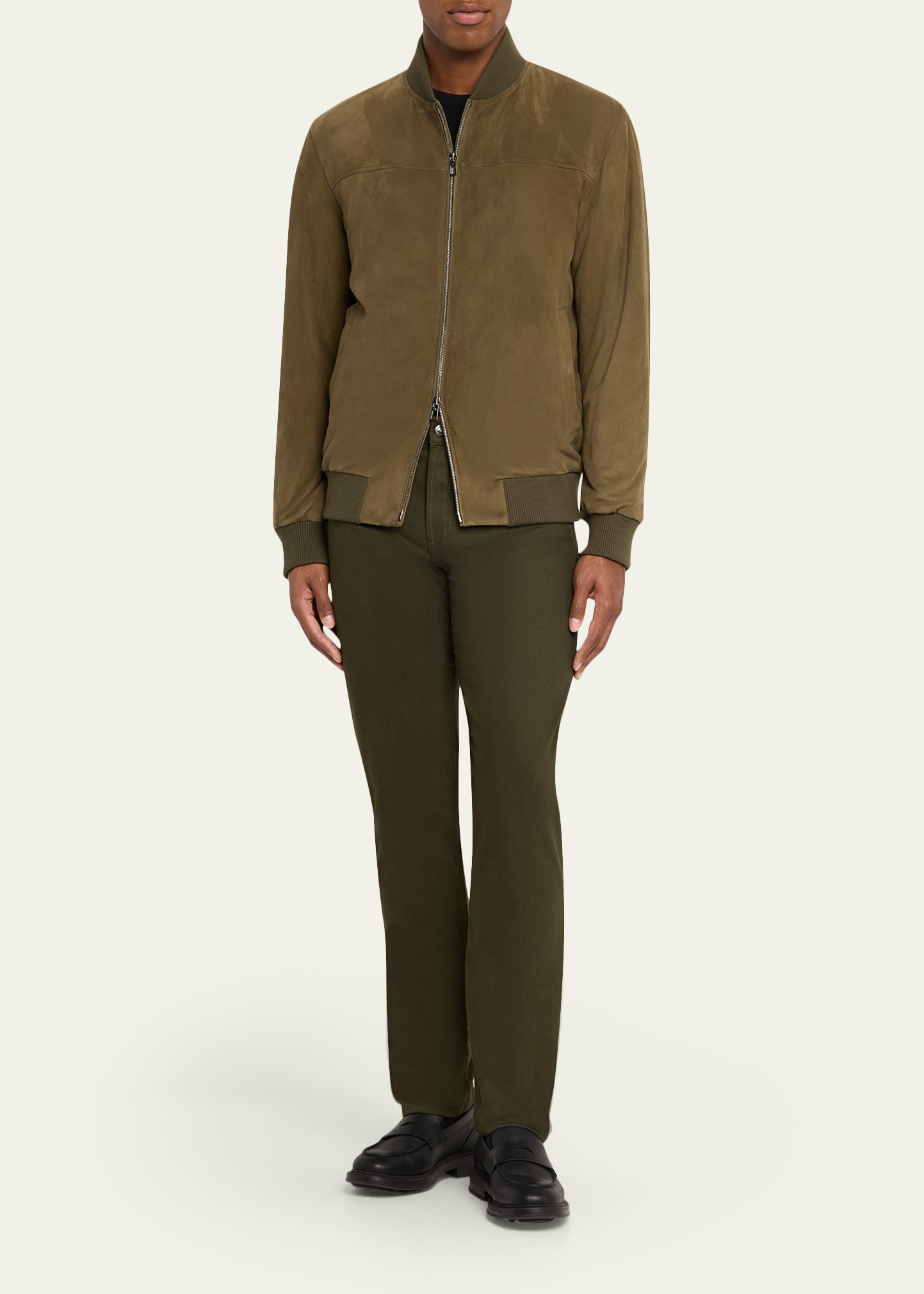 Men's Quarona Slim Five-Pocket Trousers - 2