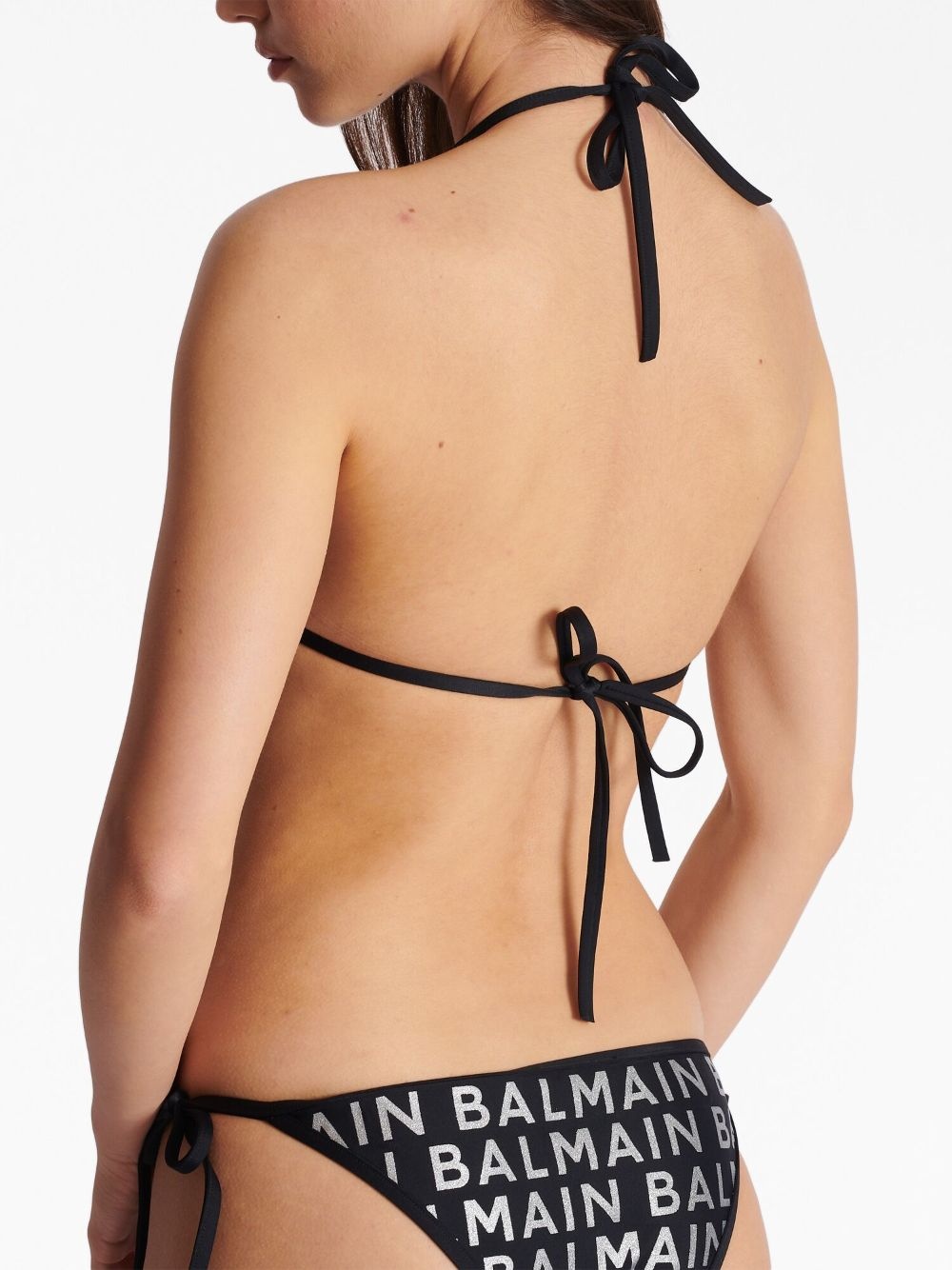 logo-print bikini set - 7