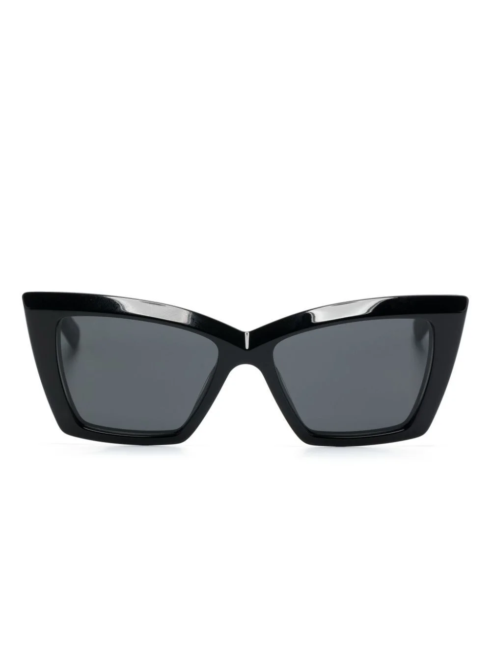 printed cat-eye sunglasses - 1