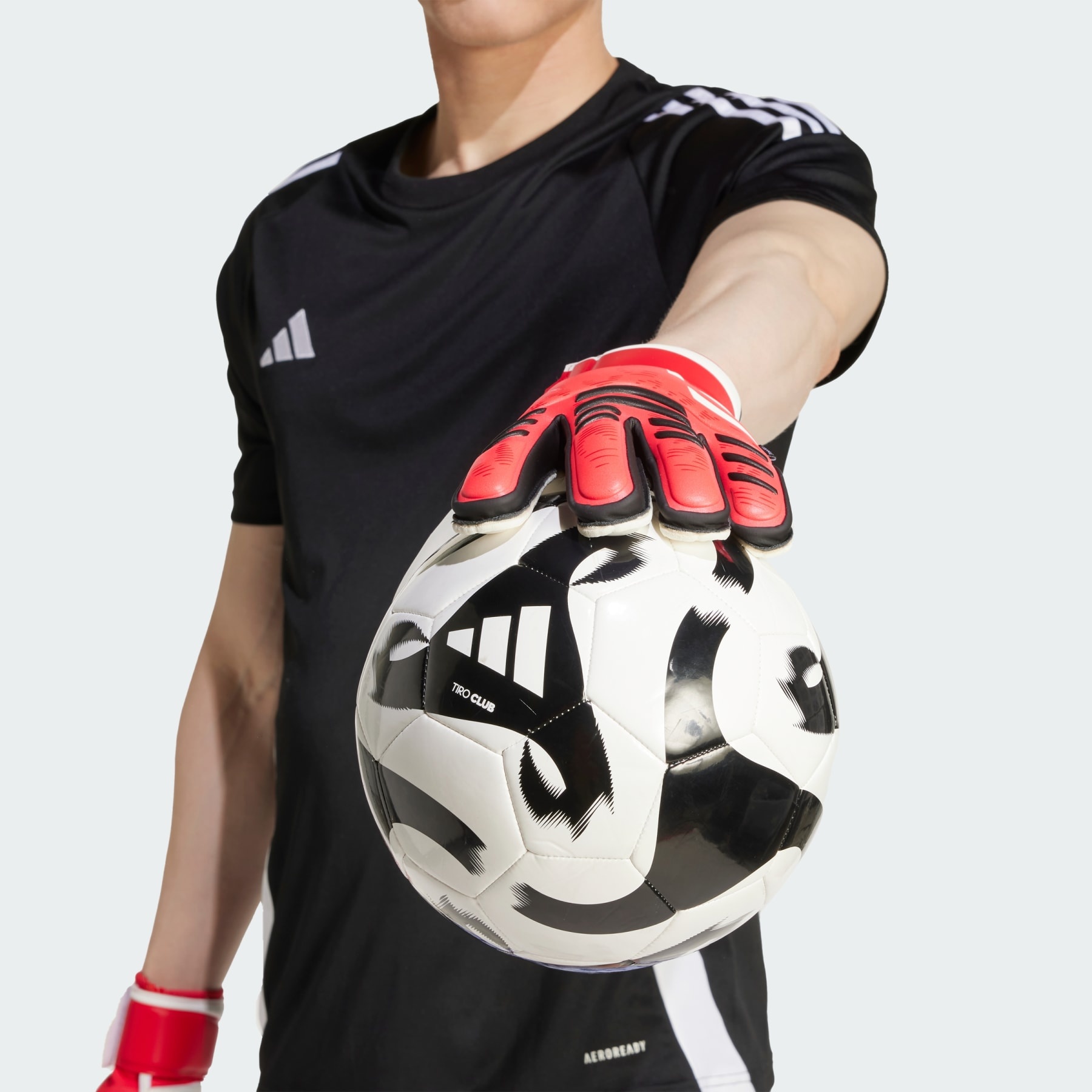 Predator Match Fingersave Goalkeeper Gloves - 7