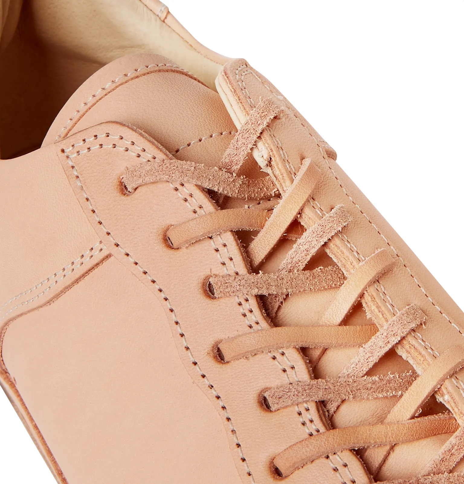 Full-Grain Leather Sneakers - 6