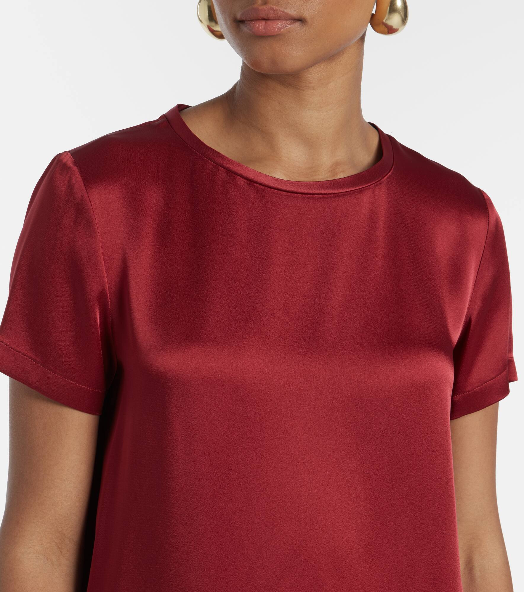 Rebecca satin T-shirt - 4