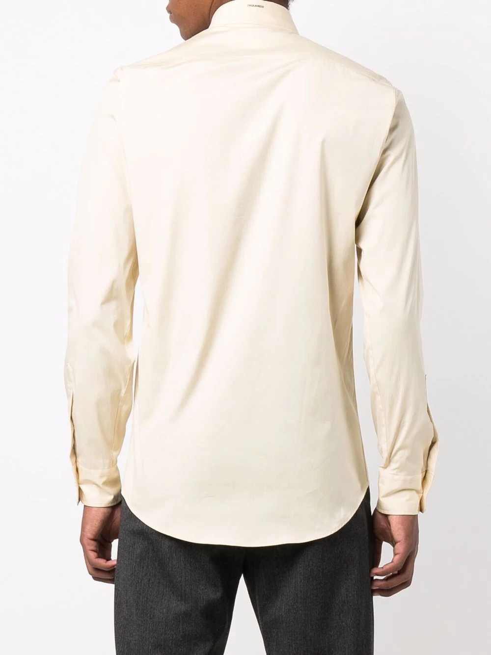 long-sleeve stretch-cotton shirt - 4