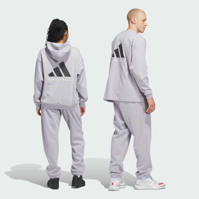 adidas Basketball Fleece Joggers (Gender Neutral) 3