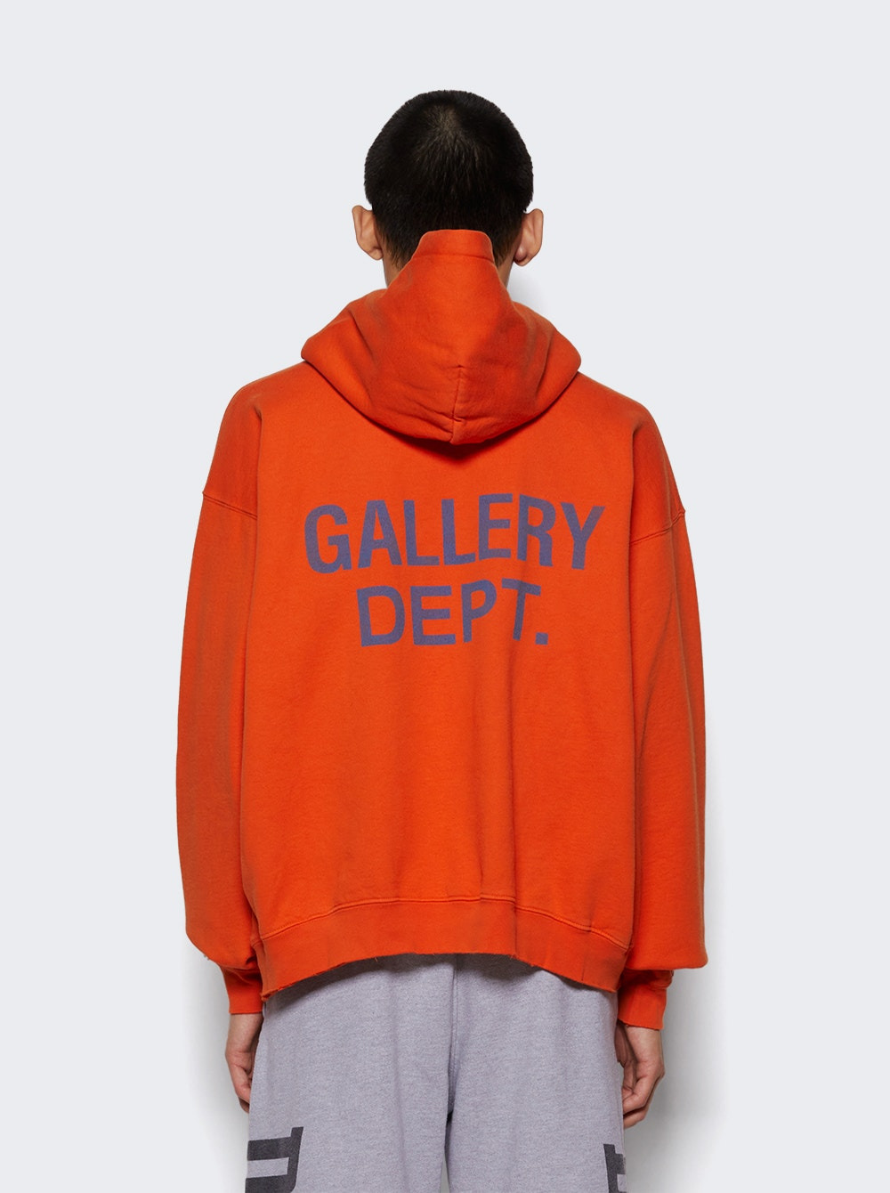 90s Gd Logo Hoodie Tomato Red - 4
