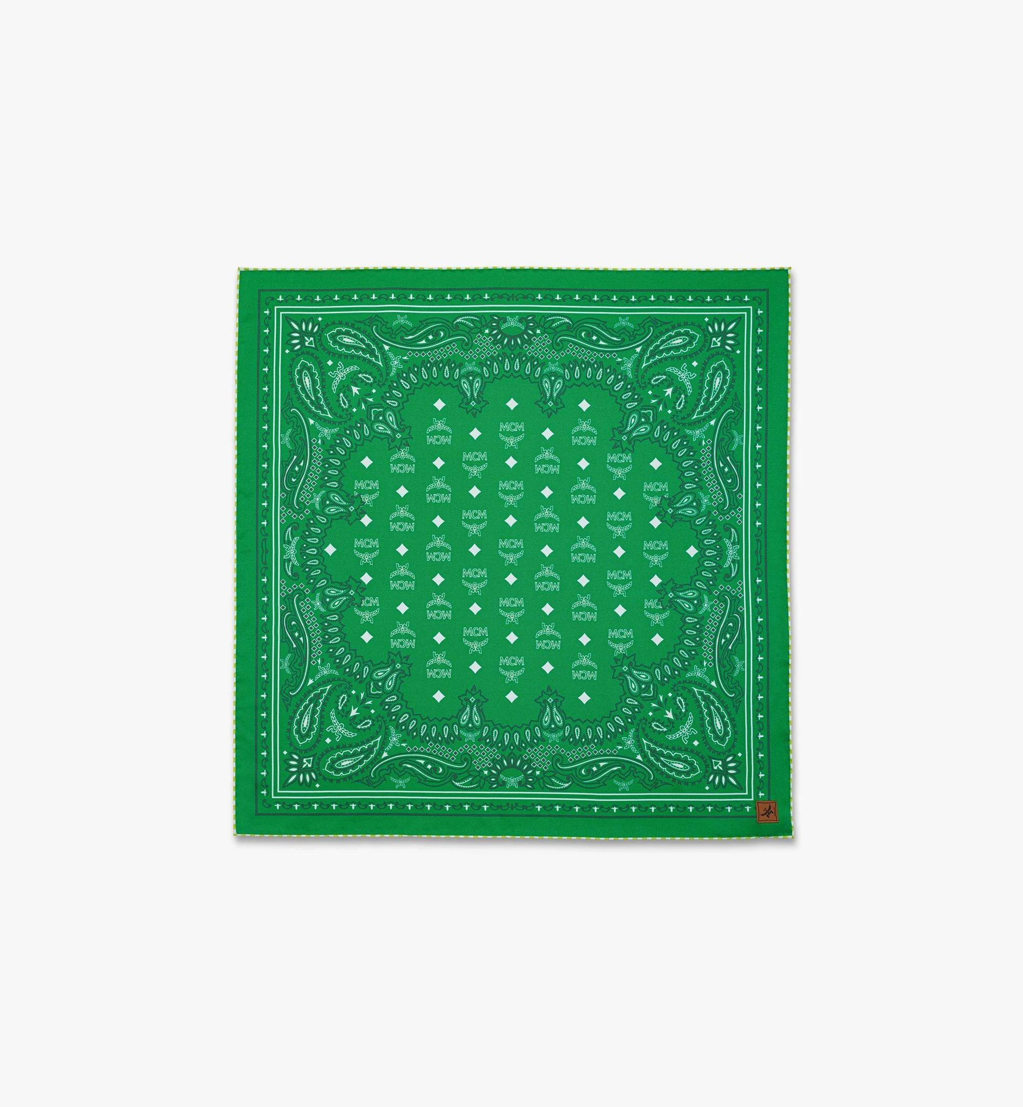 Paisley Cotton-Silk Scarf - 1
