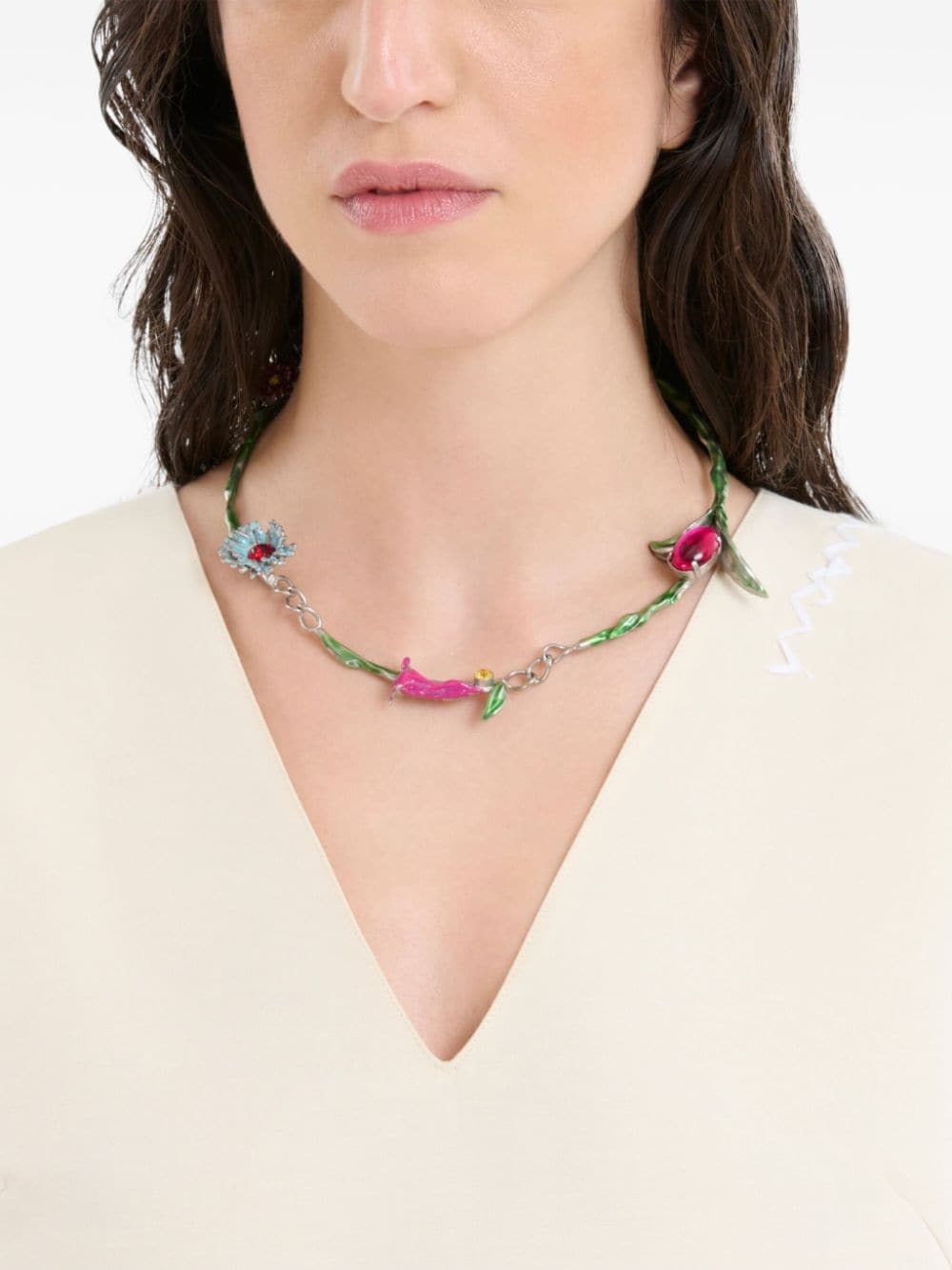 floral necklace - 4