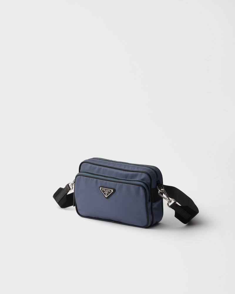 Re-Nylon and Saffiano leather shoulder bag 3