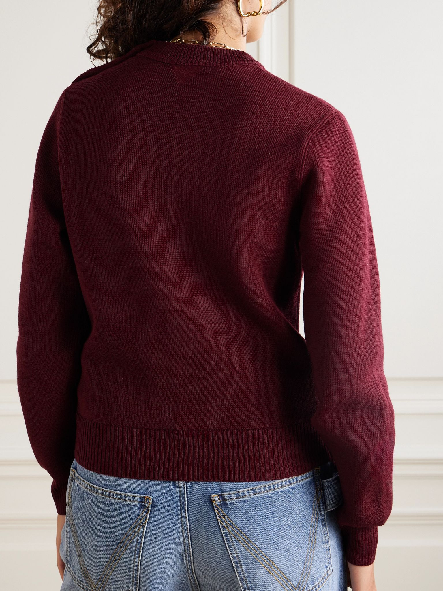Wool sweater Red - 3