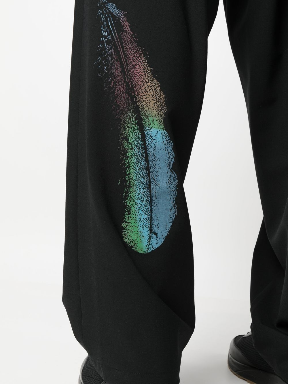 Feather Over pleated trousers - 5