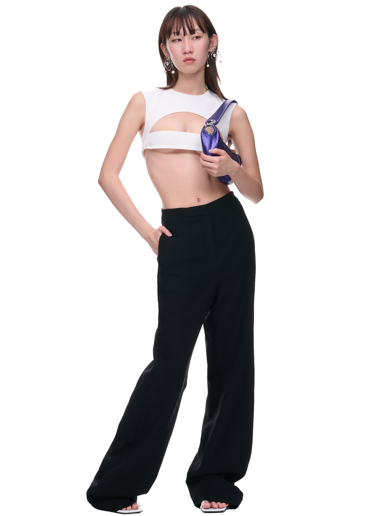 Wide Cuff Trousers - 6