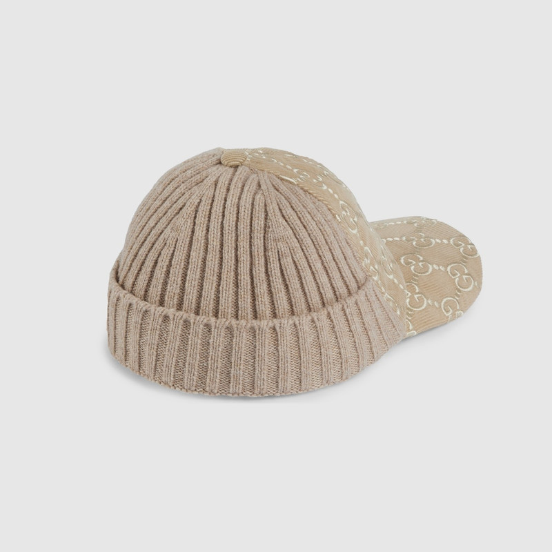 GG corduroy baseball hat 5