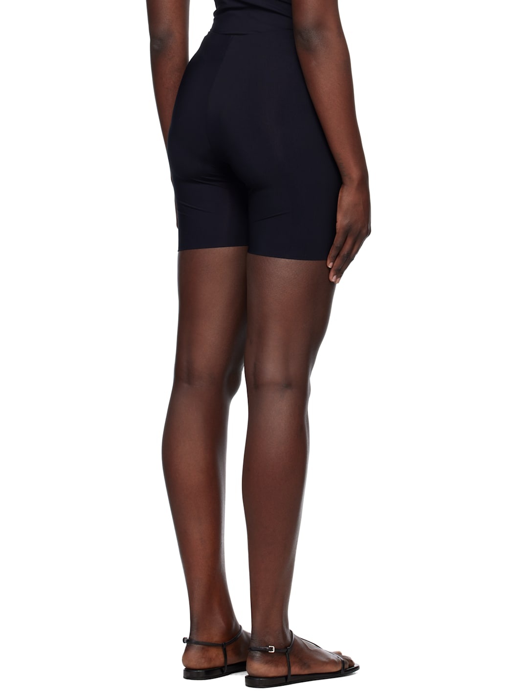 Black Jersey Shorts - 3