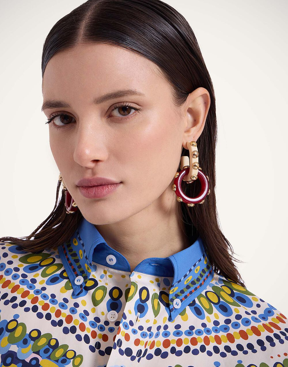 Double Hoop Earrings - 2