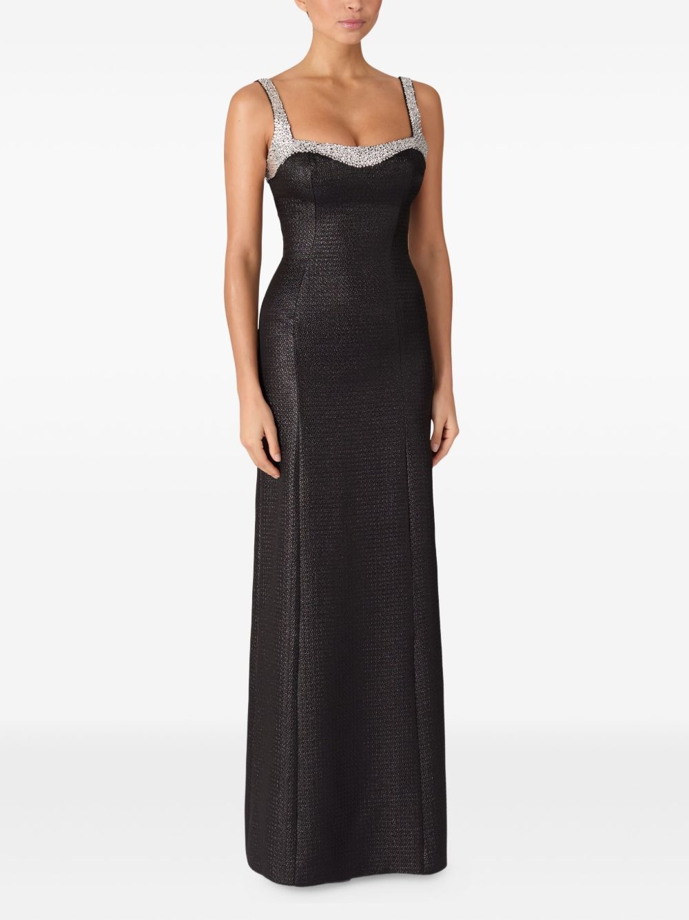 rhinestone-embellished maxi dress - 2