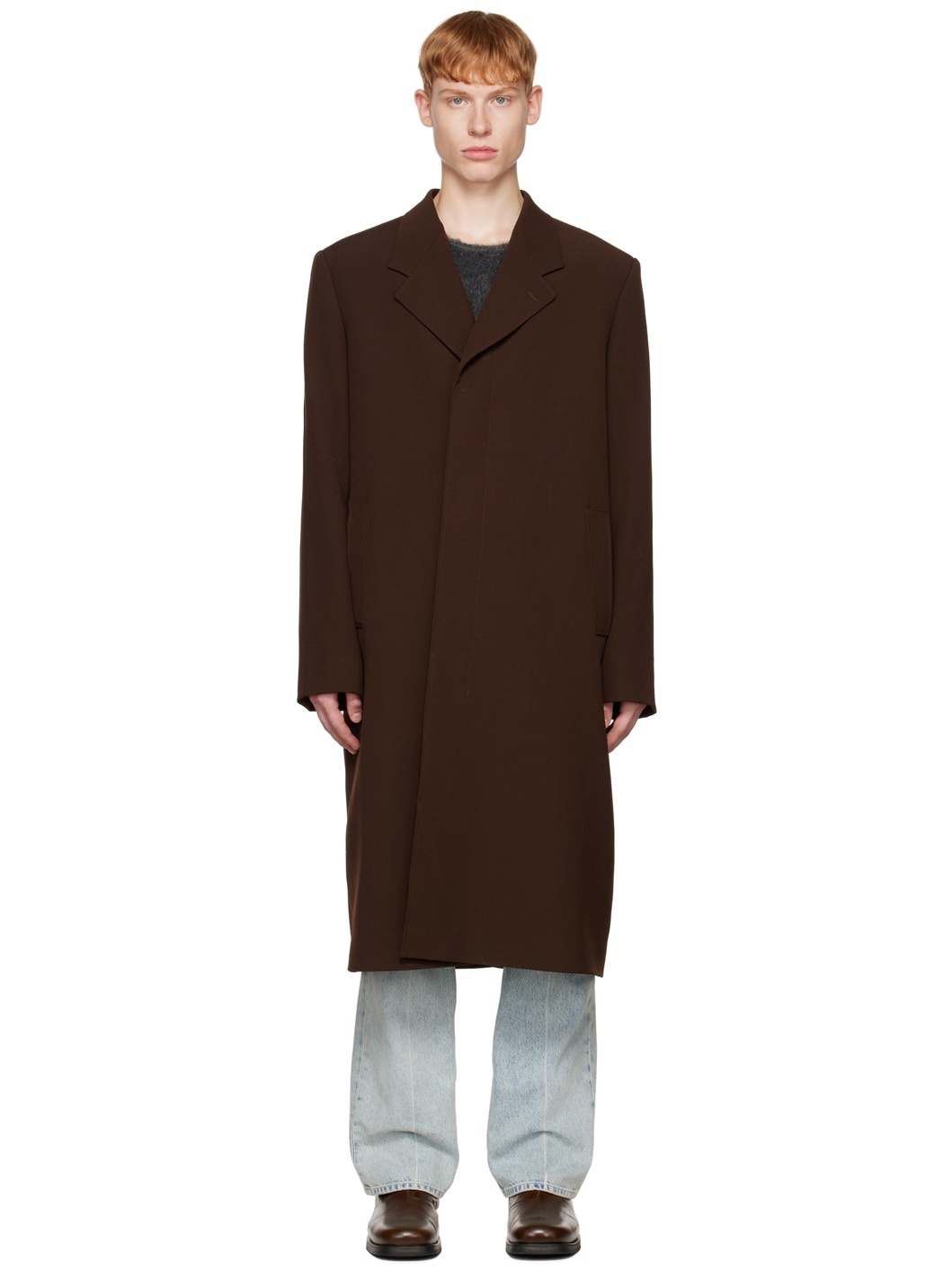 Brown Uniform Coat - 1