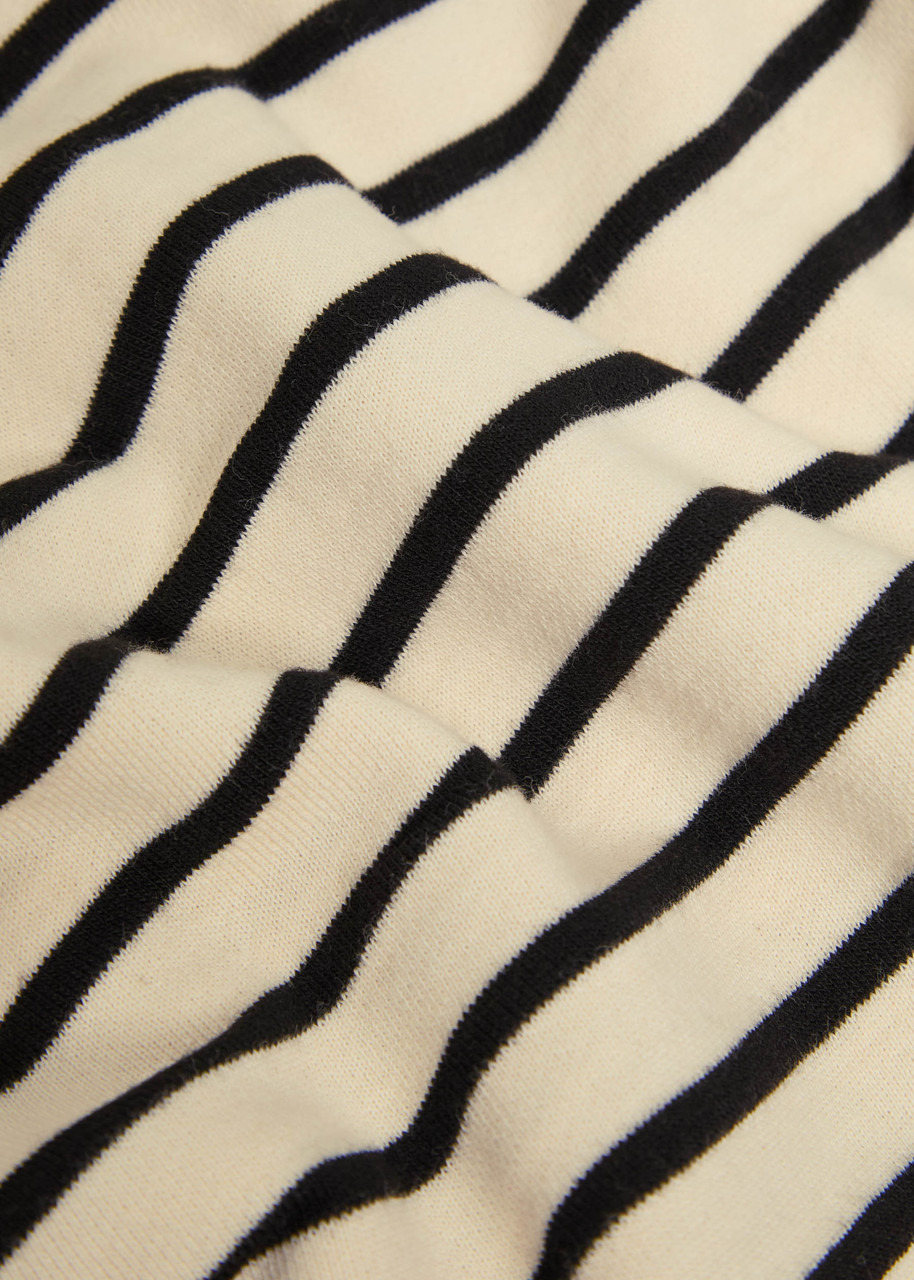 Anine Bing Mona Striped Cotton-blend Mini Dress - 5