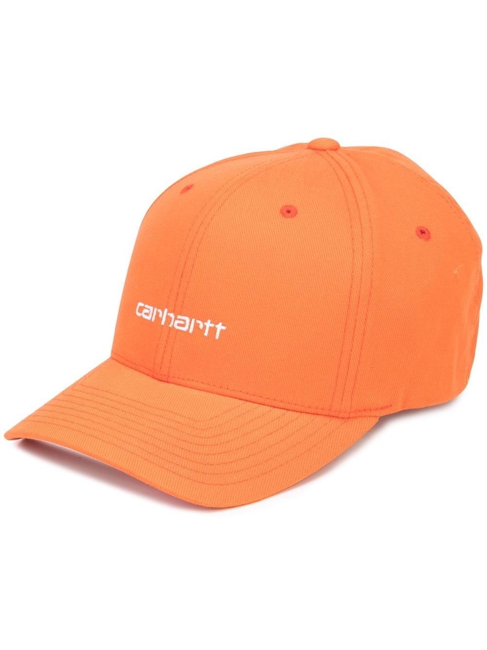 Script logo-print cap - 1