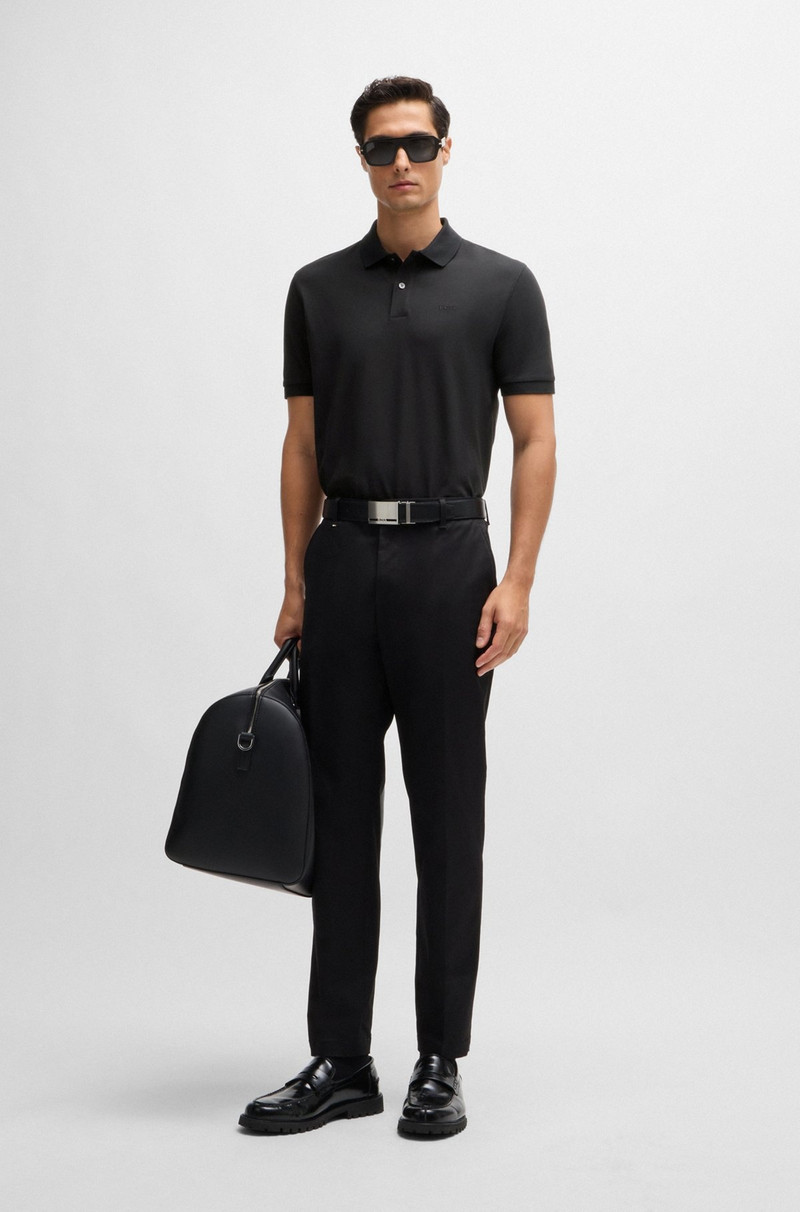BOSS PALLAS REGULAR-FIT POLO SHIRT IN COTTON WITH EMBROIDERED LOGO outlook