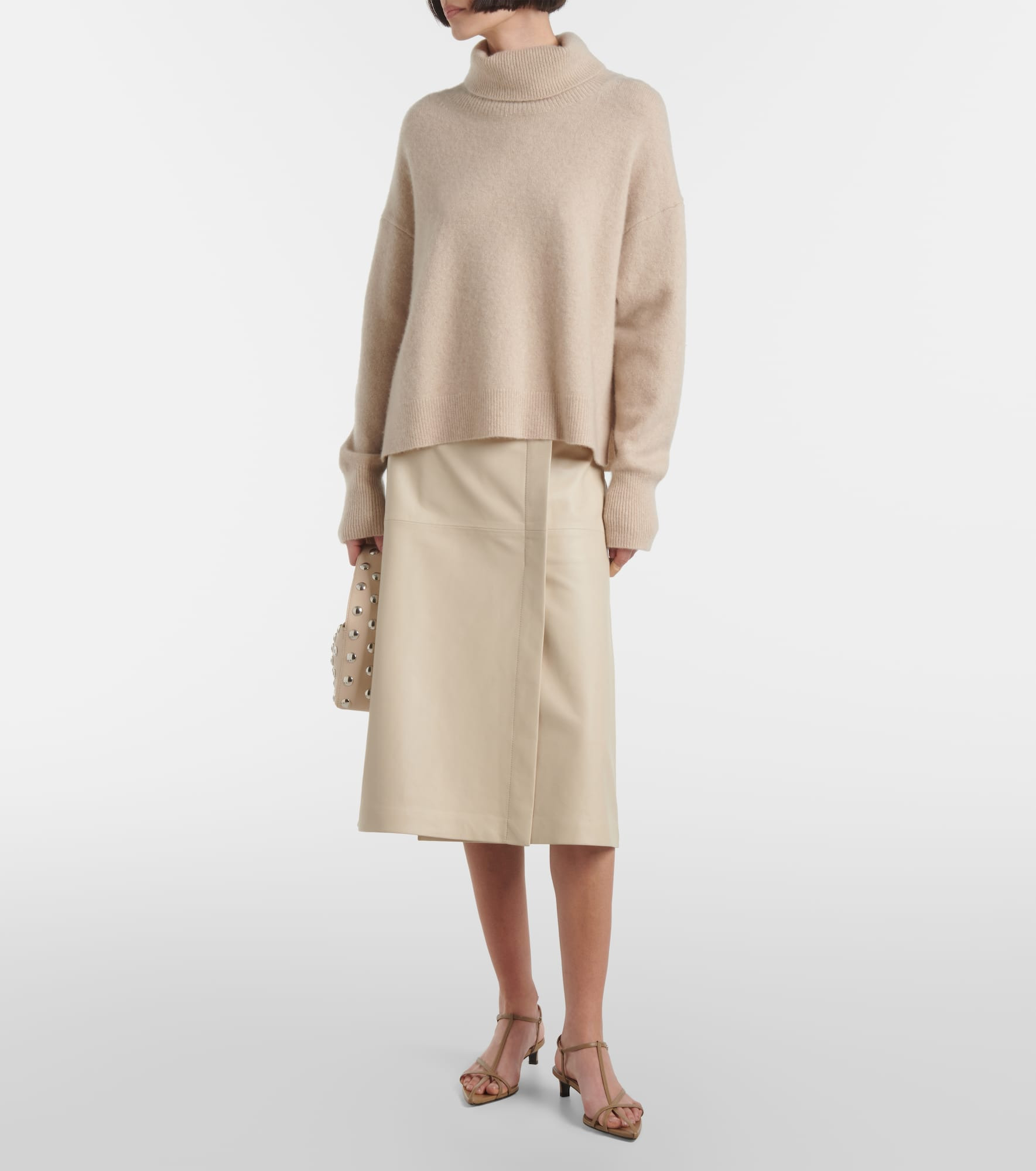 Cashmere turtleneck sweater - 2