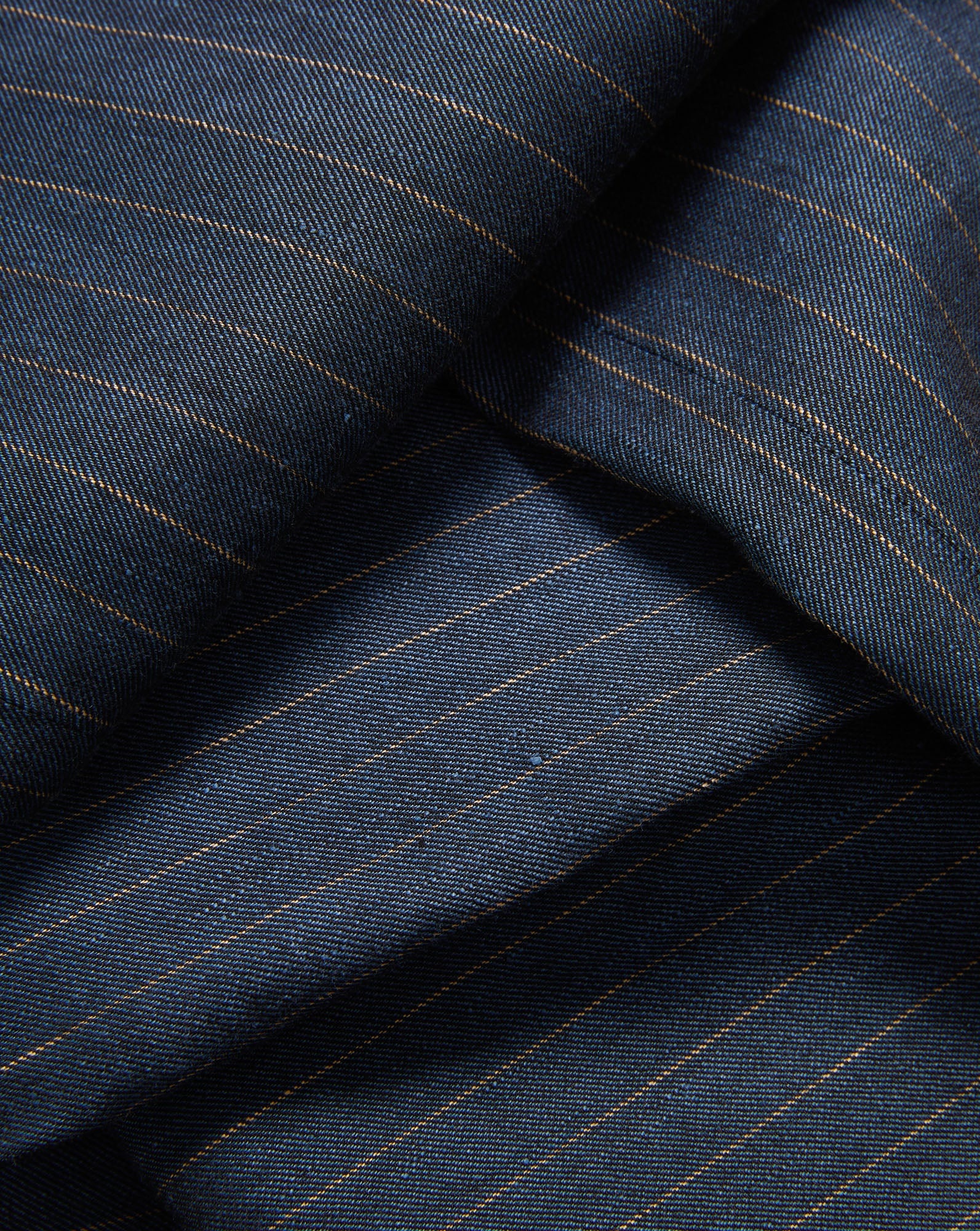 RIMINI WIDE-LEG PINSTRIPE PANT - 5