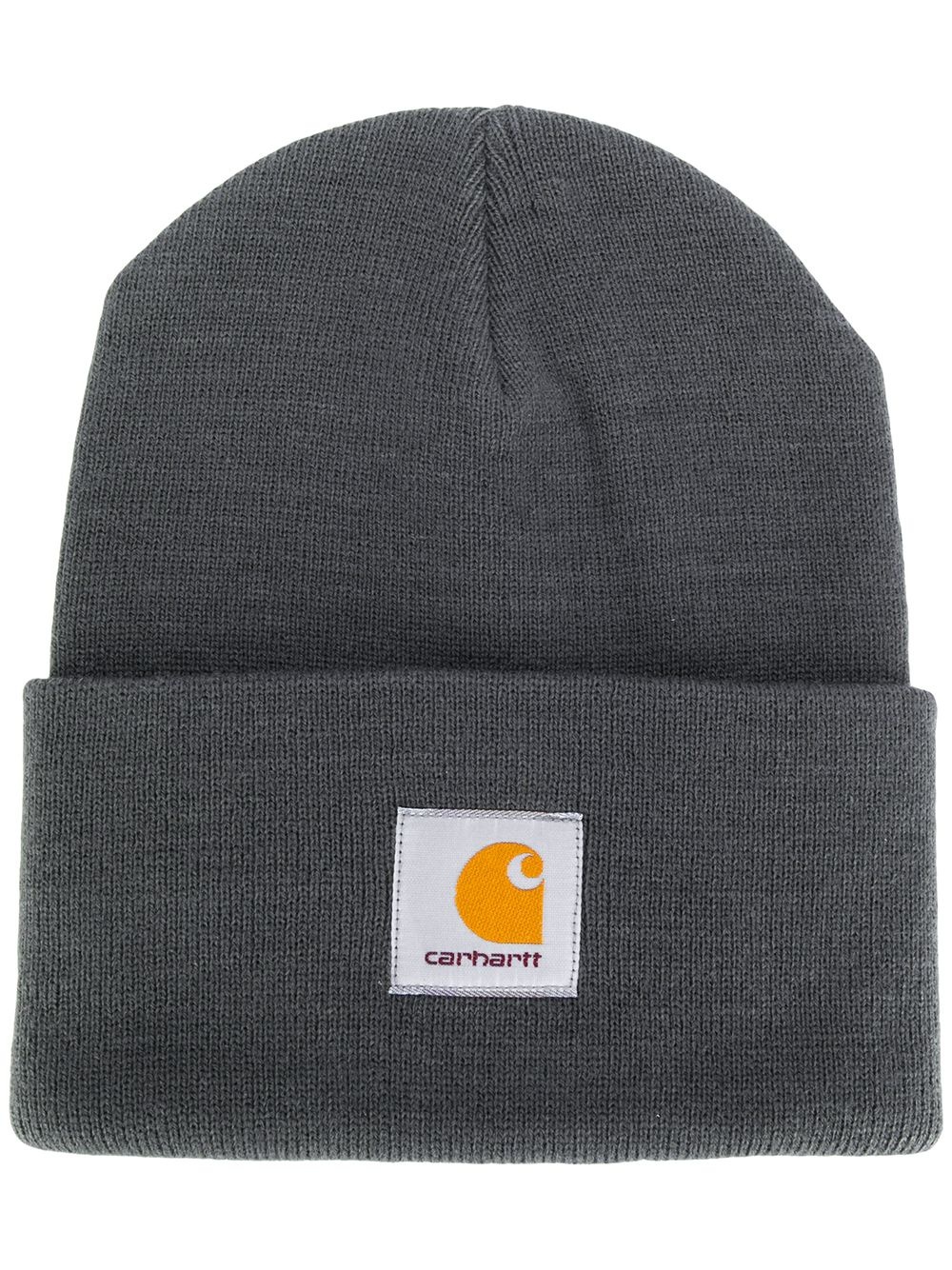 logo patch beanie - 1