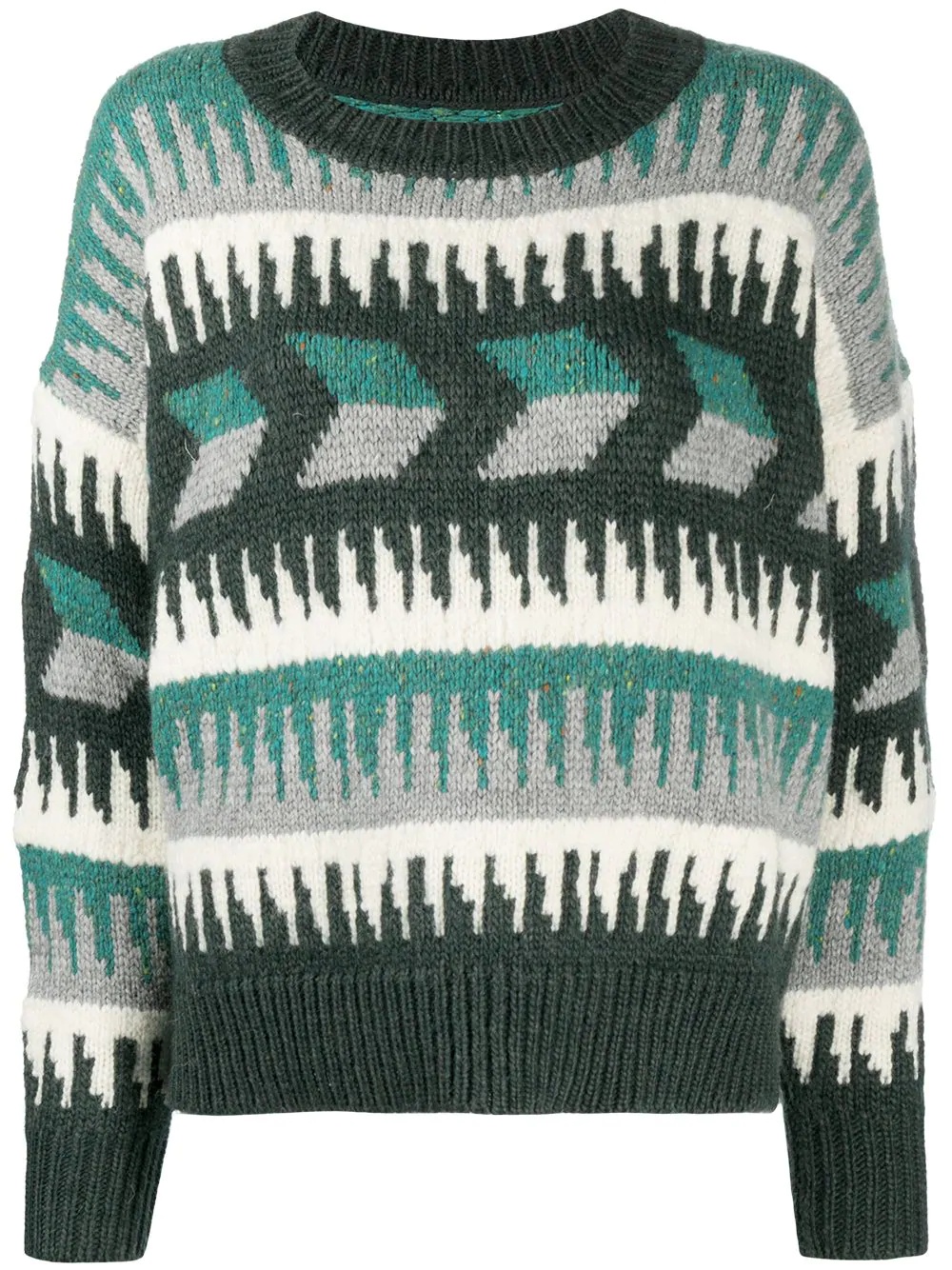 Gatsy intarsia knit jumper - 1