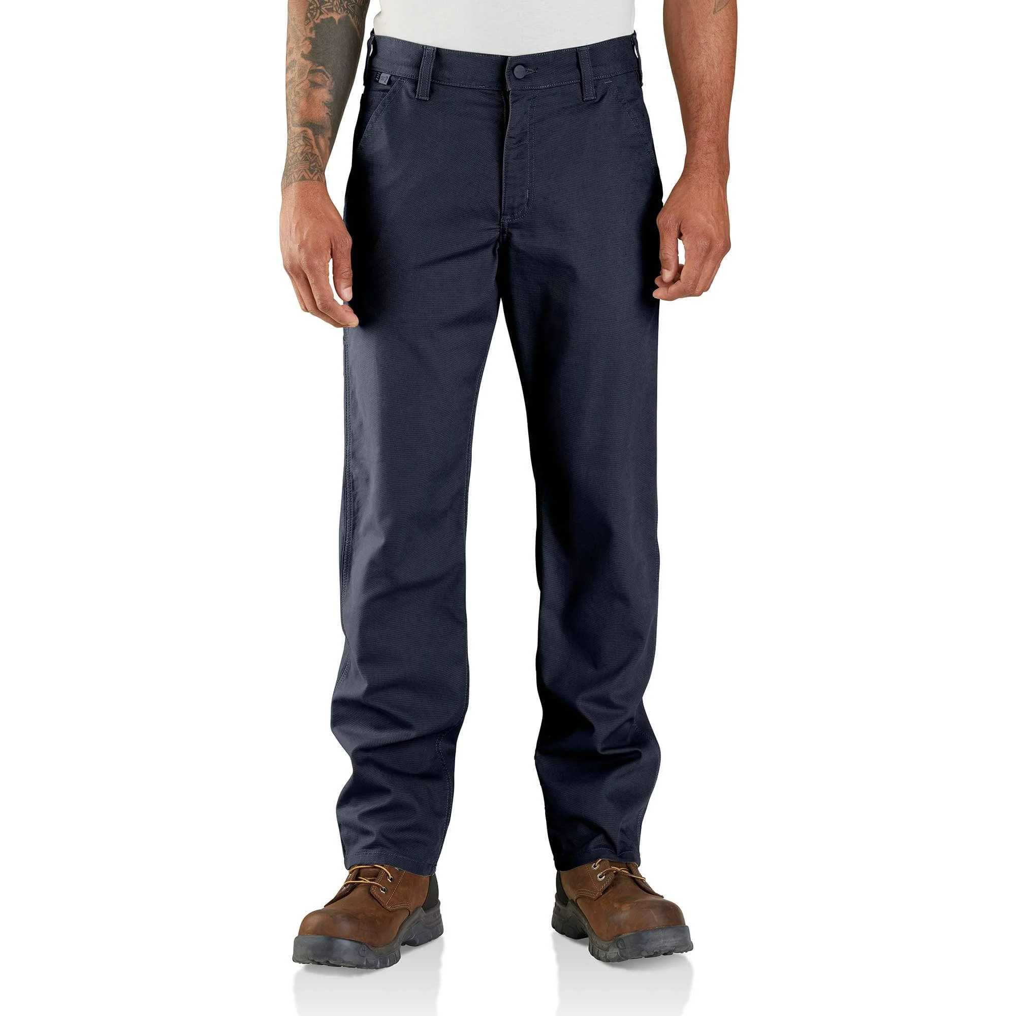 Flame-Resistant Rugged Flex® Relaxed Fit Canvas Work Pant - 1