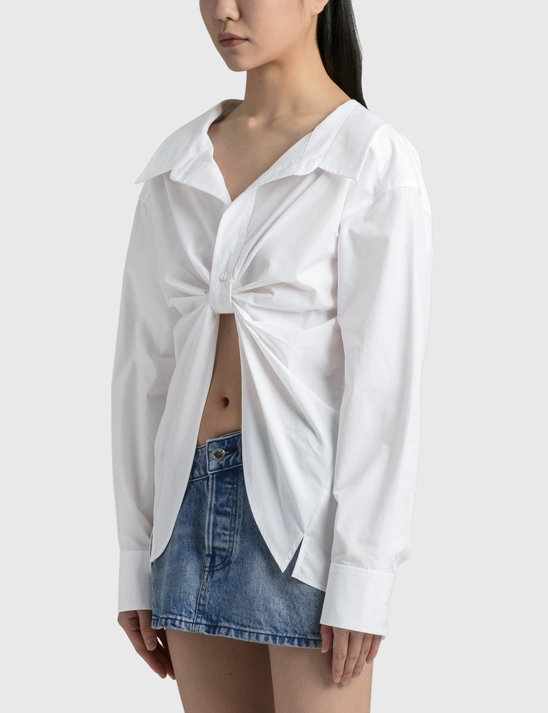 BUTTERFLY PULL UP BUTTON DOWN SHIRT - 2