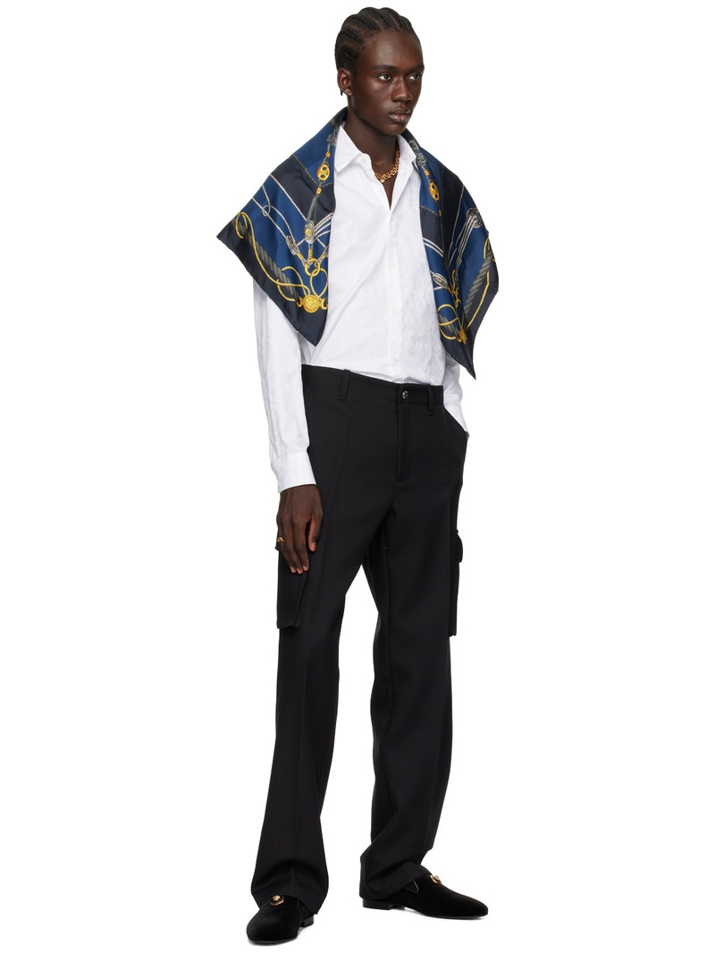 VERSACE White Barocco Shirt outlook